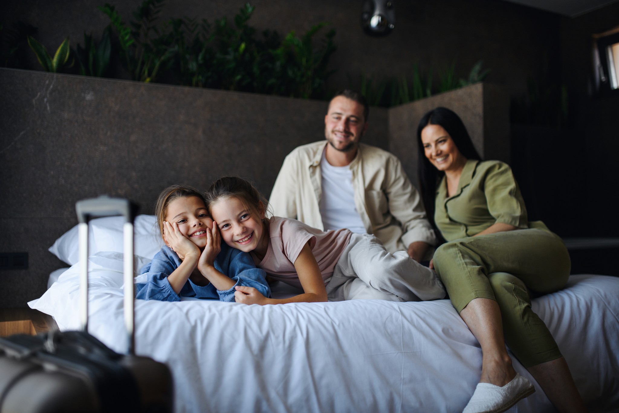 Chambre d'hotel luxueuse