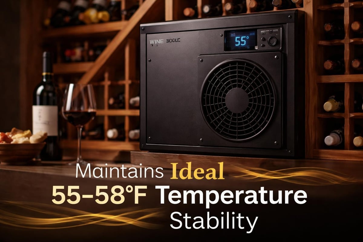 Temperature consistency in wine cellars