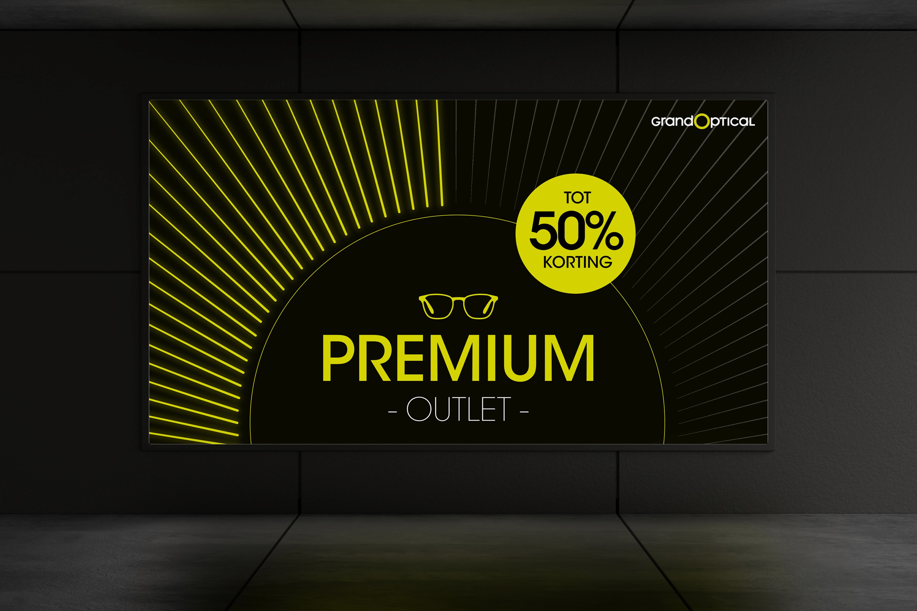 Streetside billboard with flyposters of the Batch.Works brand and illustrations