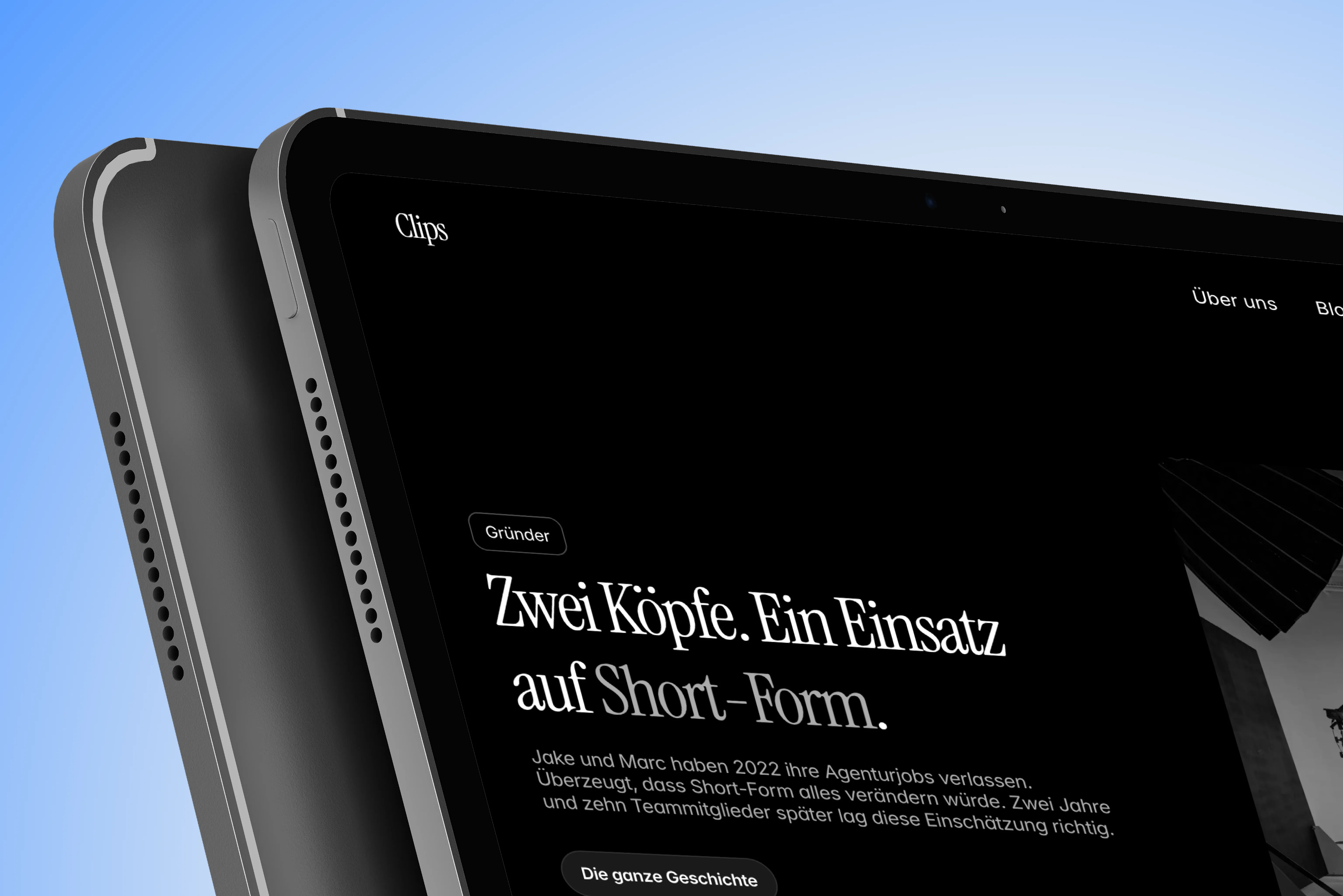 Clips Mockup Tablet