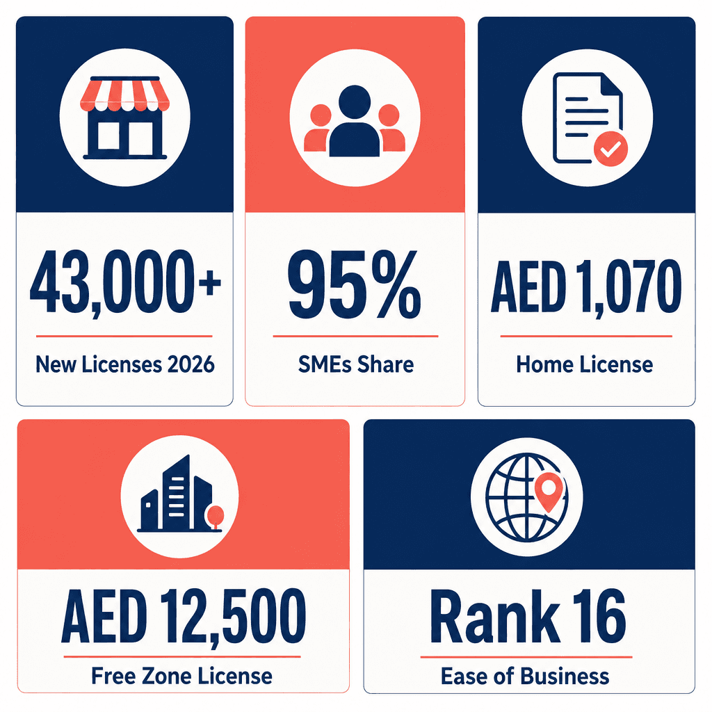 Infographic: How to Start a Small Business in Dubai - Ideas and Realistic Costs