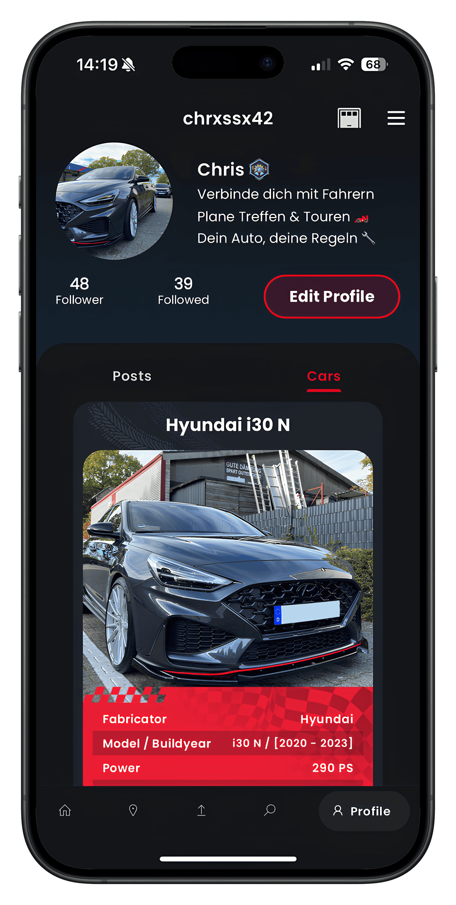 Mobile UI 