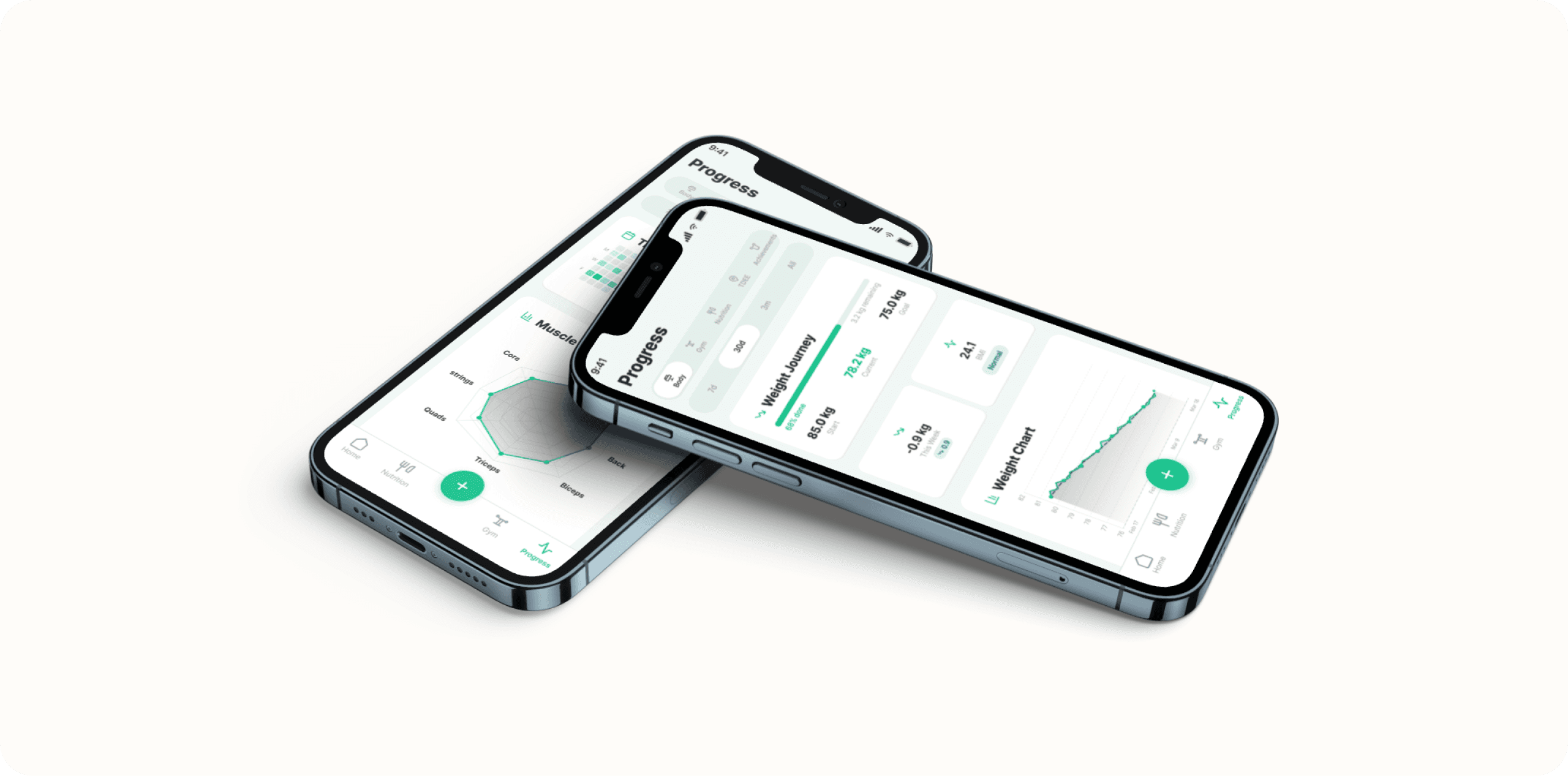 Fortiva — Gym & Nutrition Tracking App