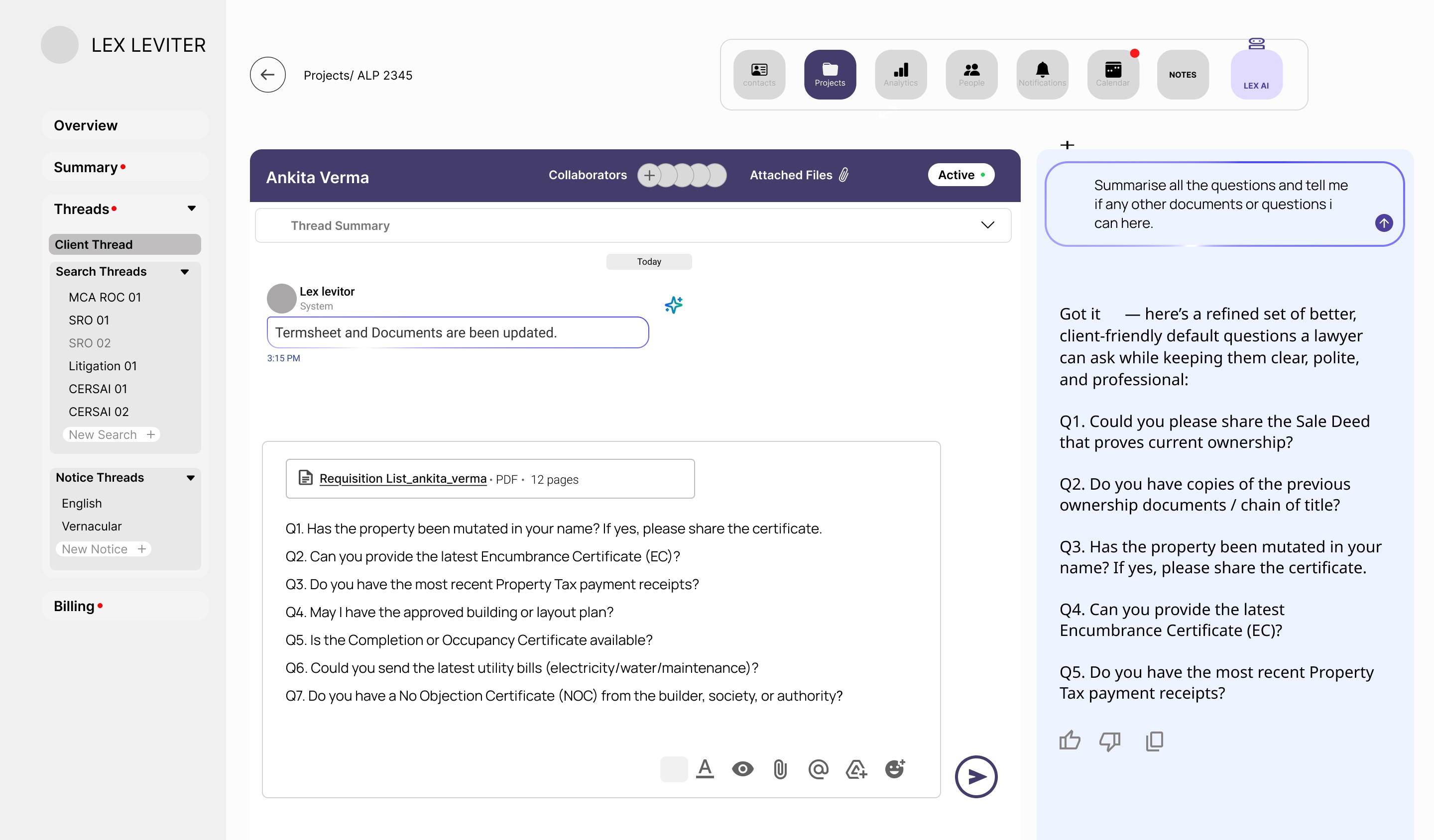 Tablet showing Bloomy UI