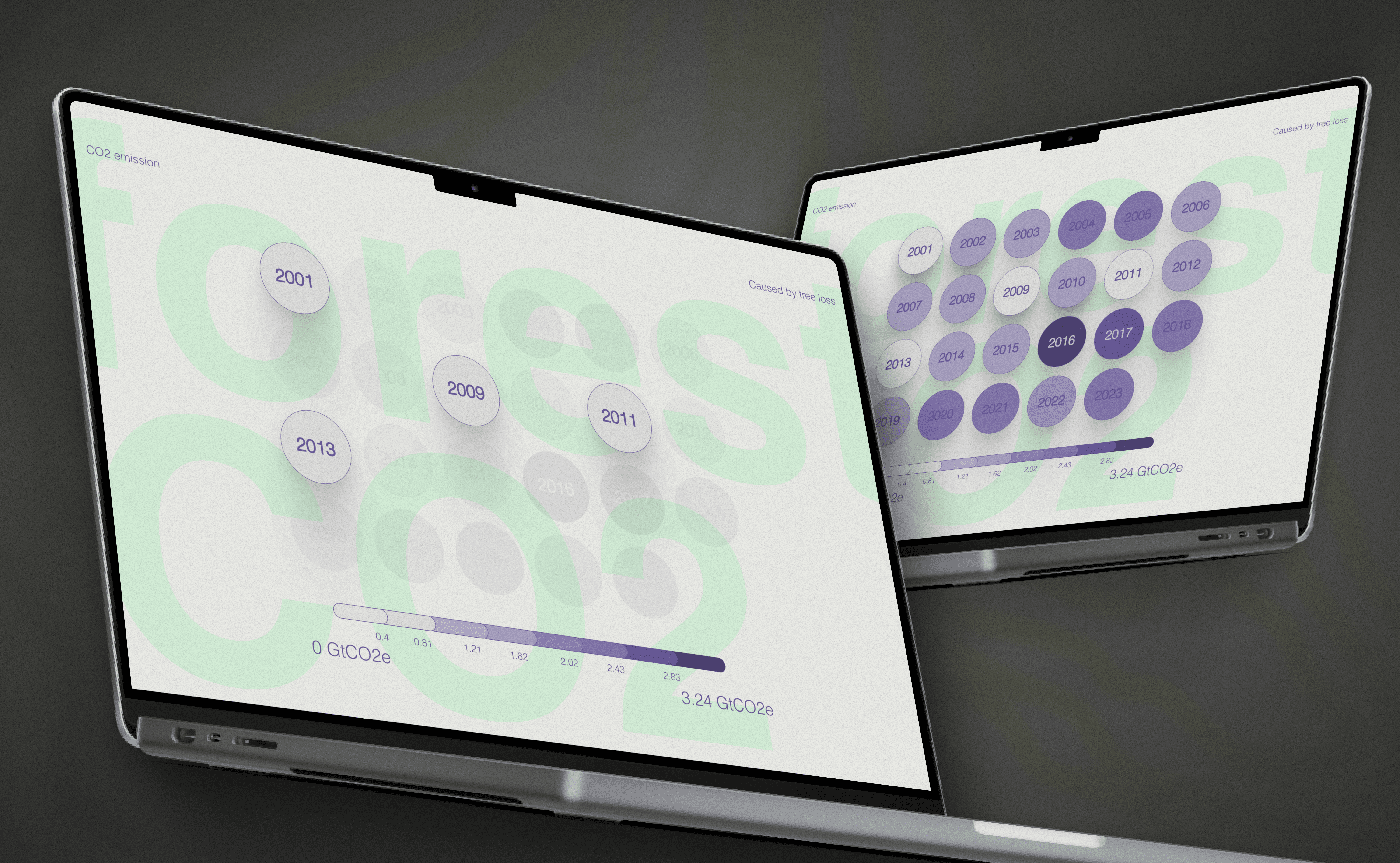 A mockup with 3 screens from jop portal app