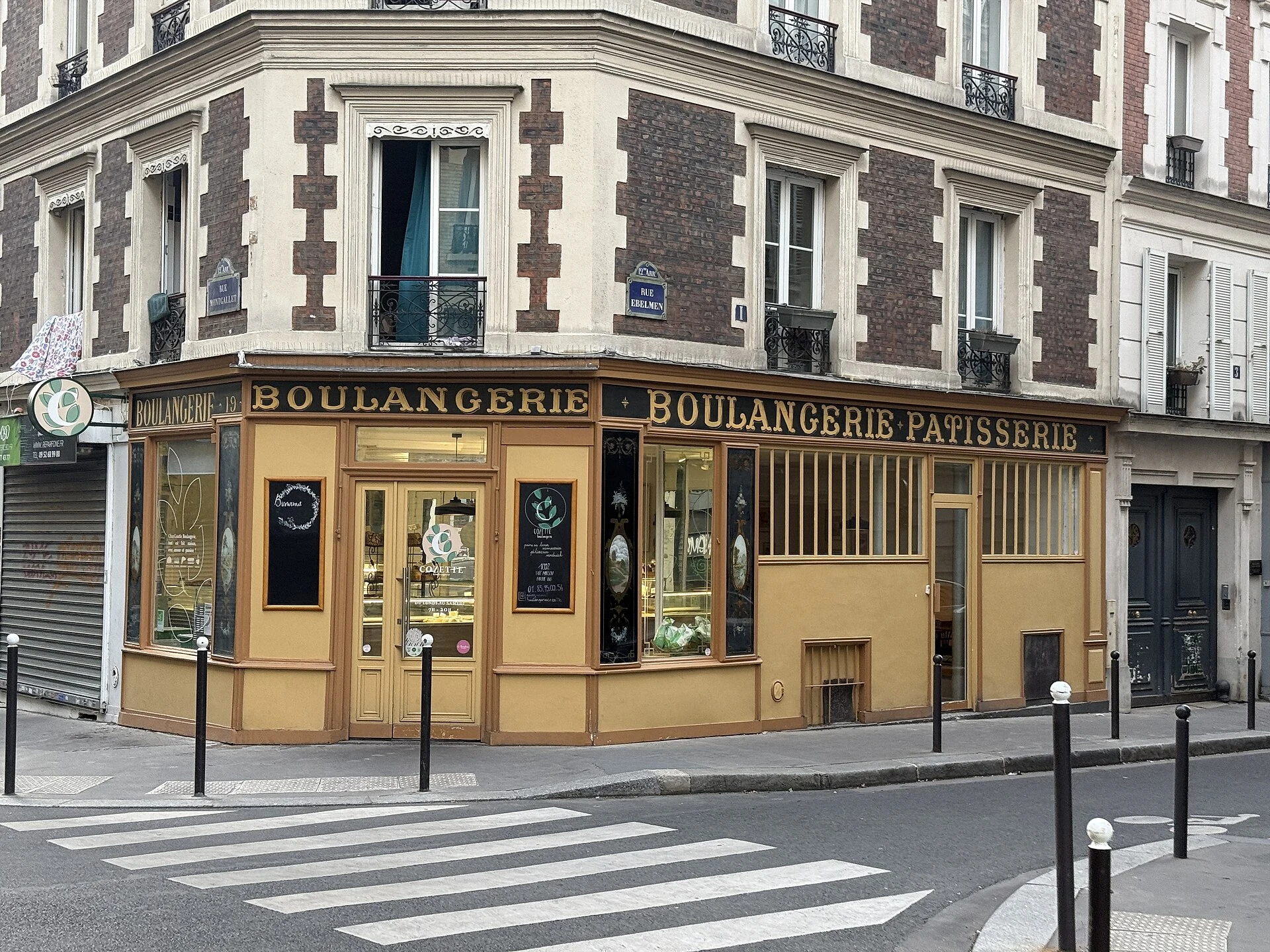 Cozette, 19 rue Montgallet, photographiée en septembre 2026.