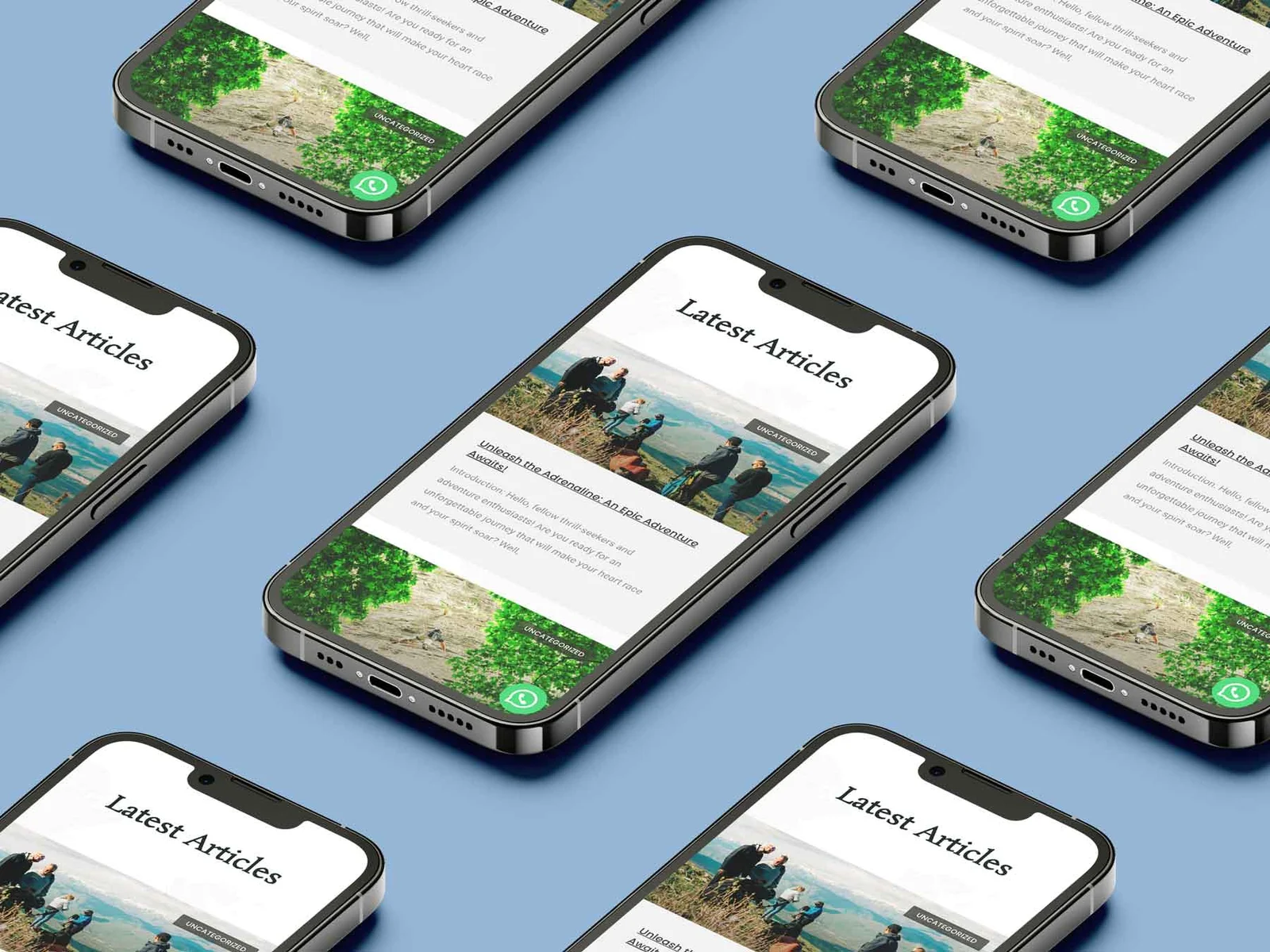 Mockup iPhone - Bran Adventure