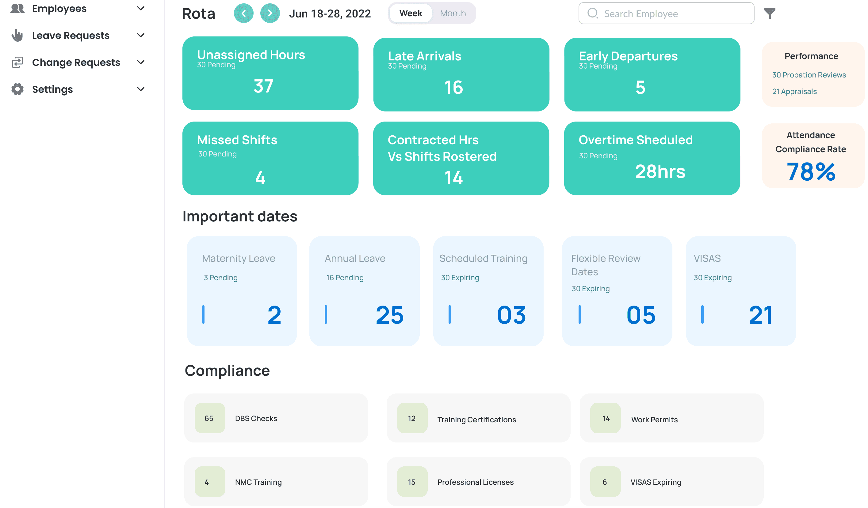 llustration of streamlined user interface design on Carepoint365