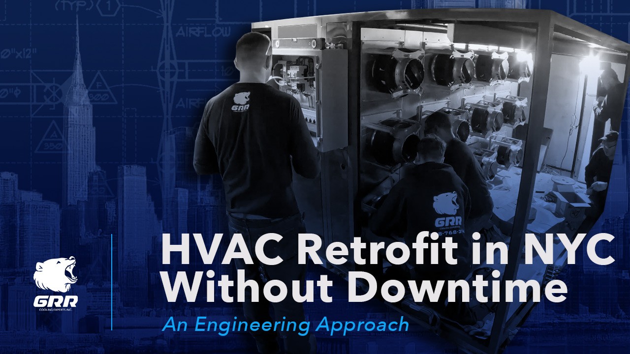 HVAC retrofit solutions designed to minimize downtime in critical environments by GRR Cooling Experts