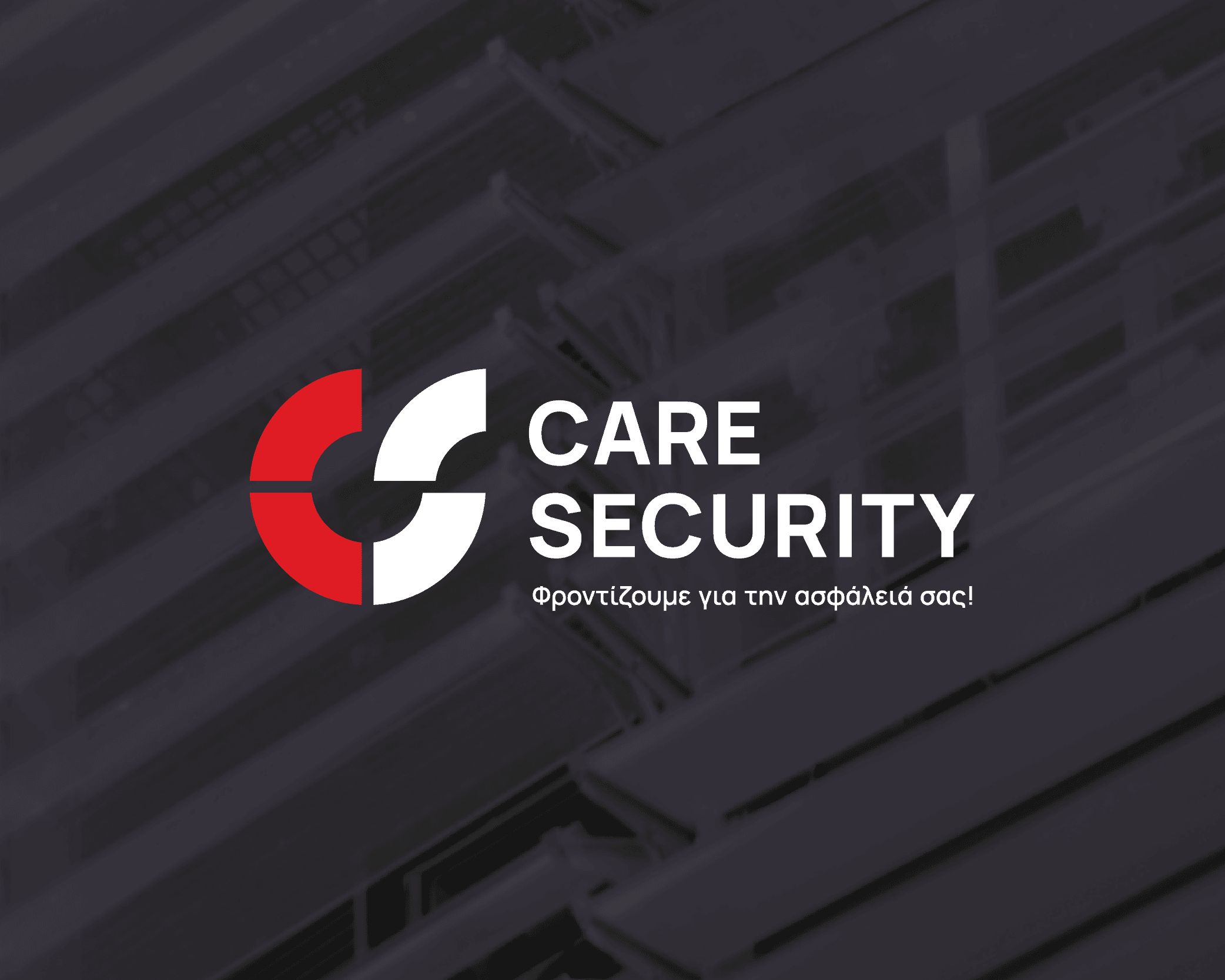 Logo design for Care Security, featuring a contemporary geometric approach that conveys protection and reliability