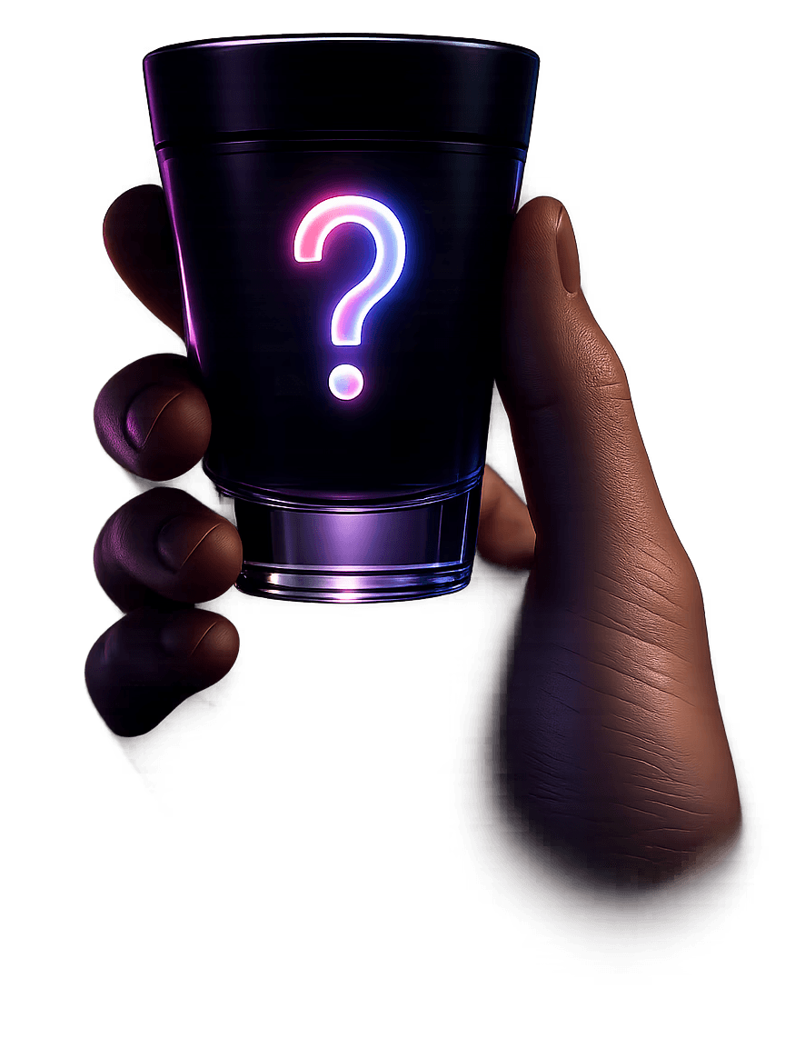 Close-up of a hand holding a Ranumi functional wellness shot glass, designed for nightlife recovery.