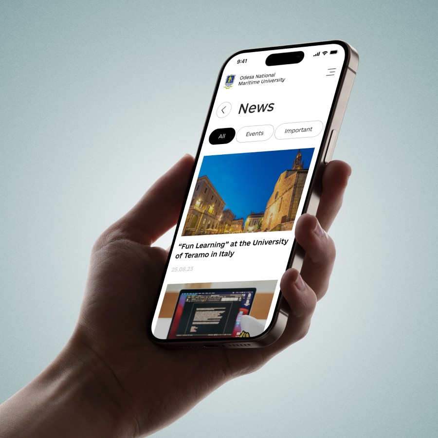 An example of the Work&Go website interface, developed by Codeska