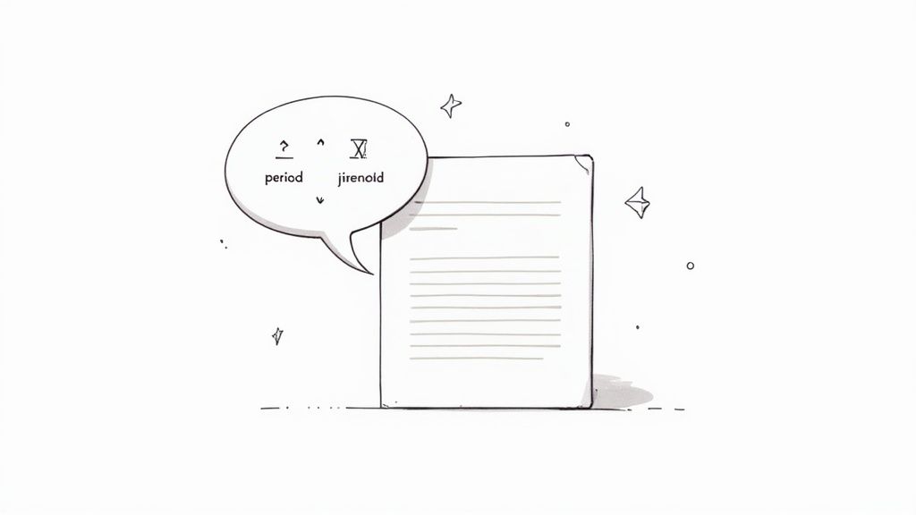 A user dictating a document on their Mac, with text appearing on the screen, showing the process in action.