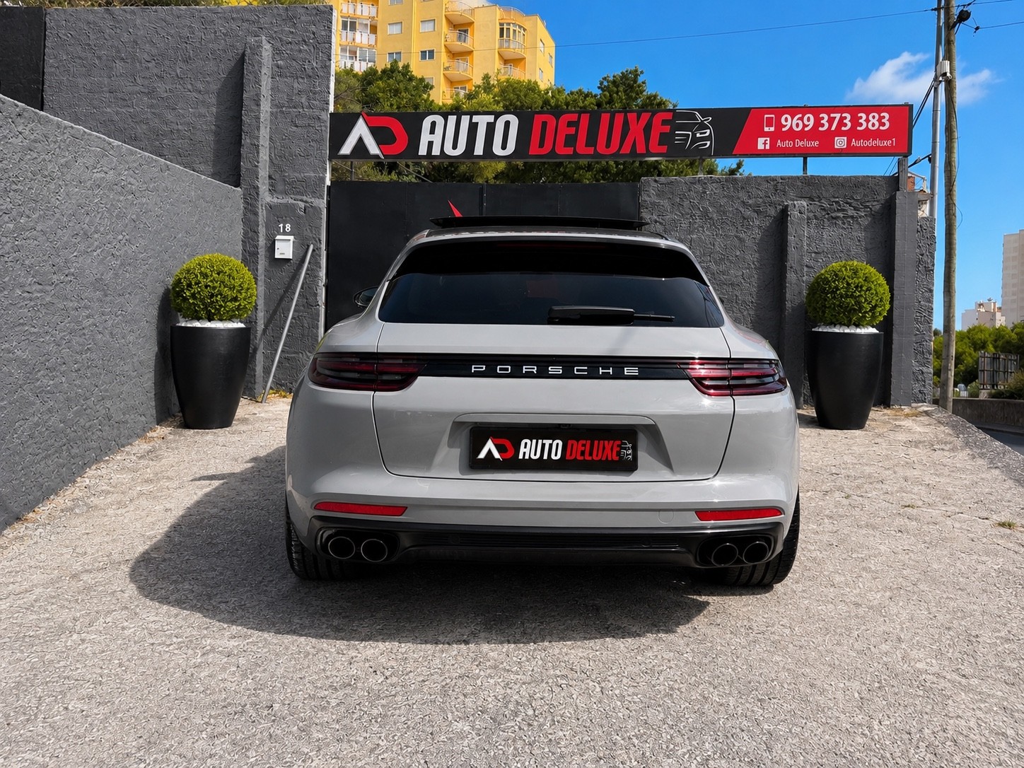 Porsche Panamera — traseira