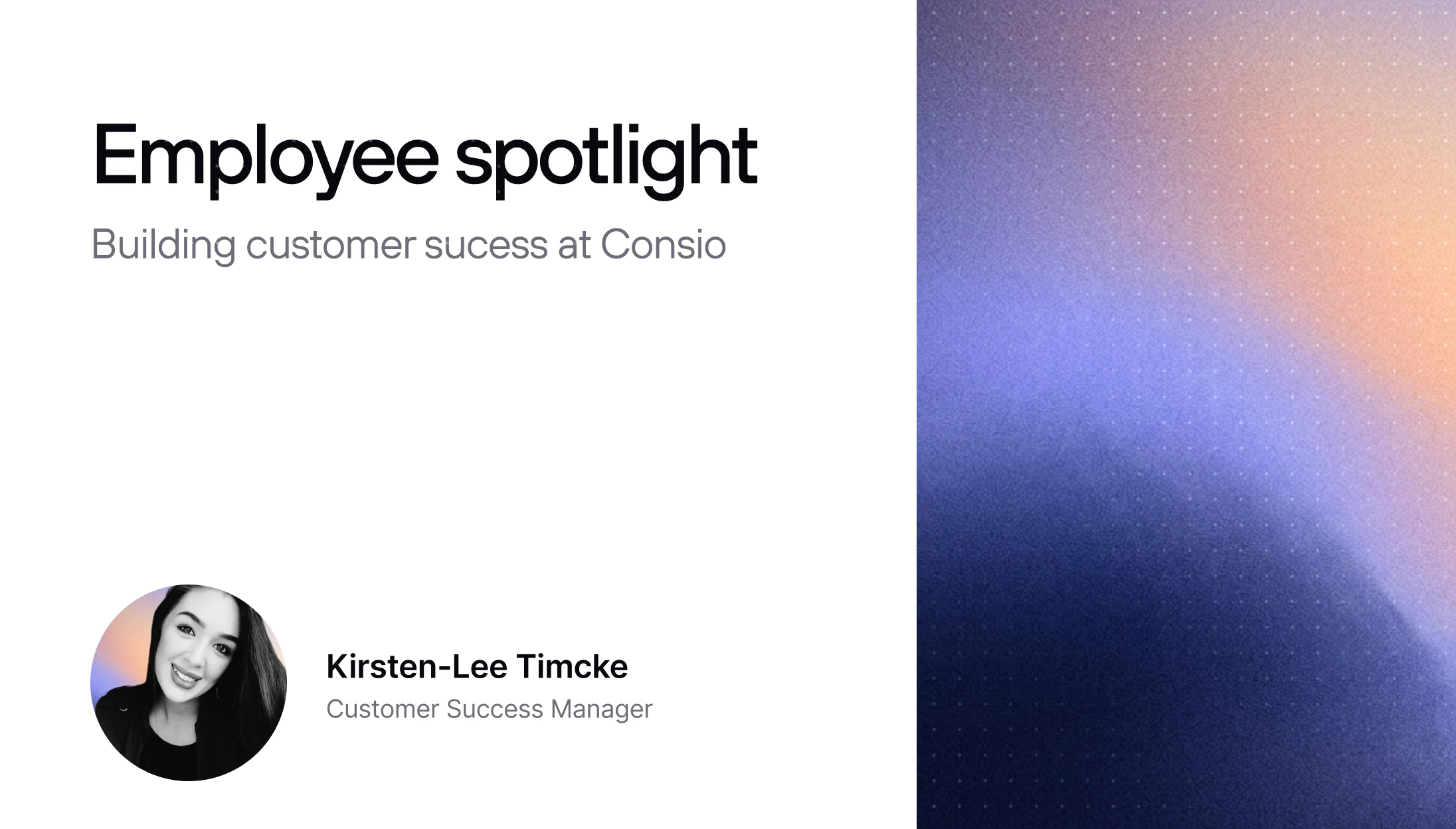 Employee Spotlight: Kirsten – Helping Brands Go Live