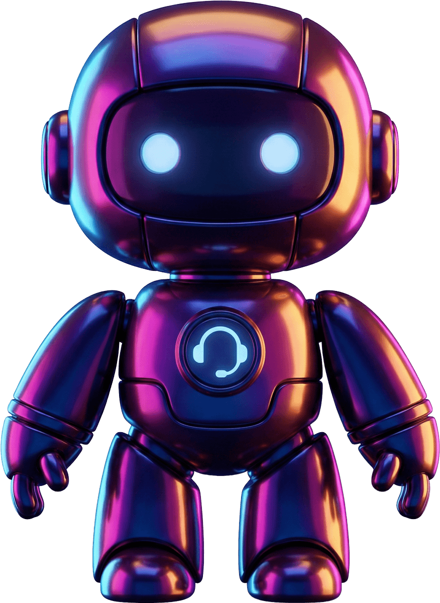 Image of a customer service robot