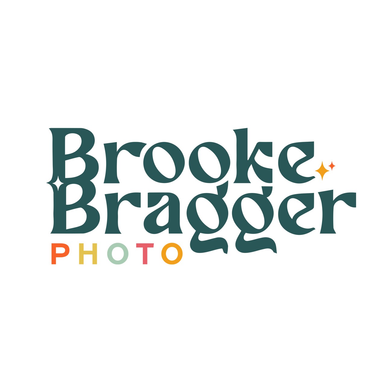 A logo of Brooke Bragger Photo