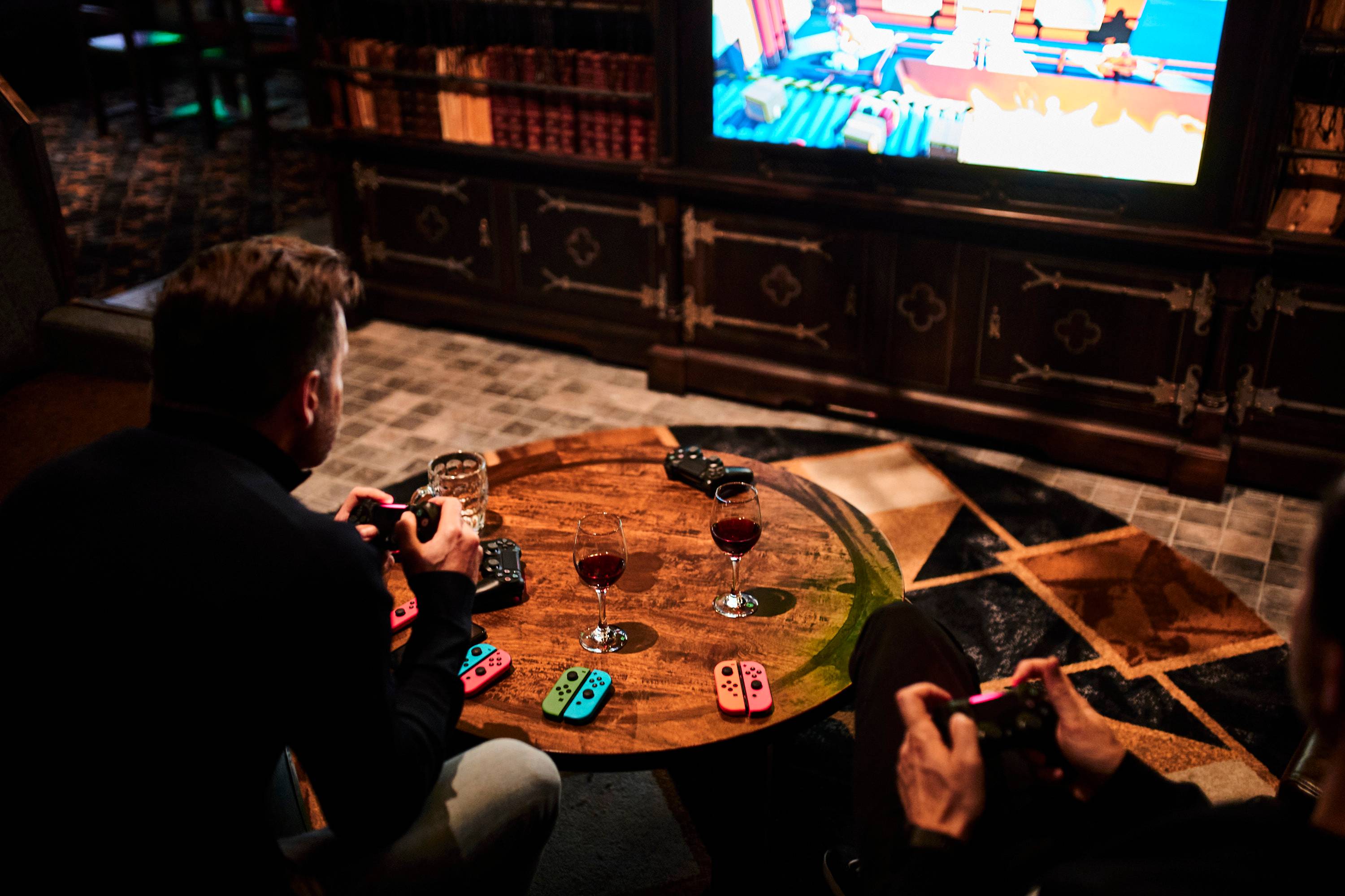 Features Image of male playing in an esports tournament with an audience in Fortress Arena
