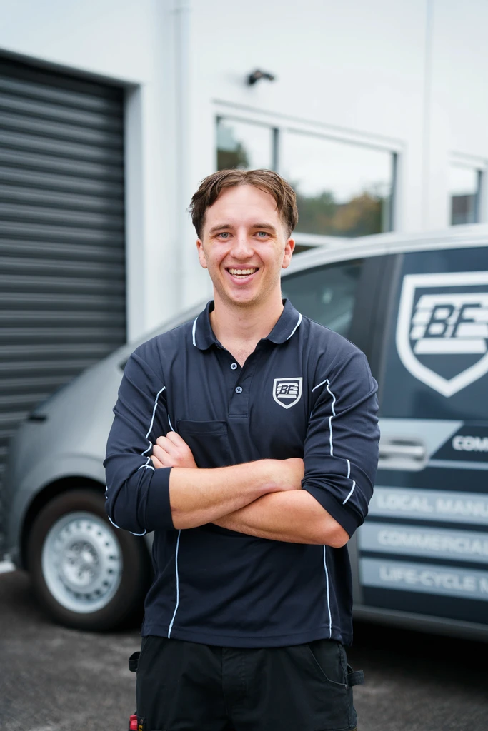 Blake Nash, Business Development Manager at Blind Force, professional portrait