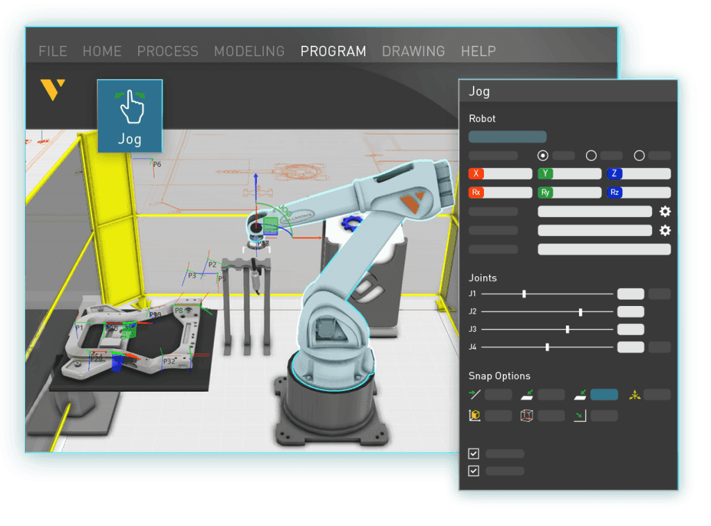 Robot programming — Visual Components