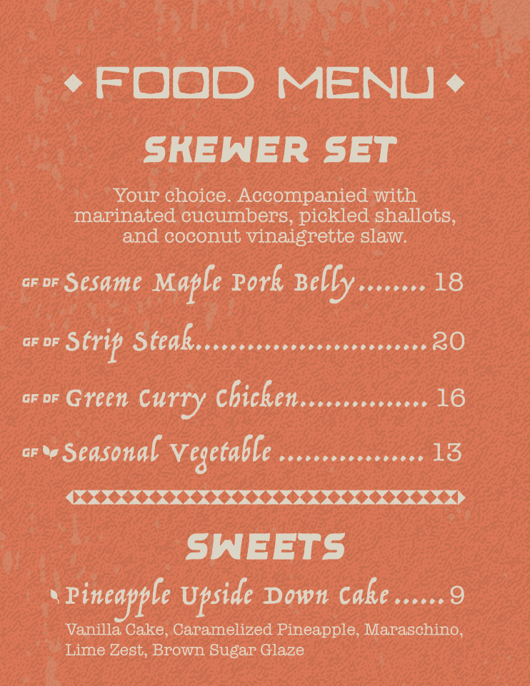 Bentonvilles best food menu 3