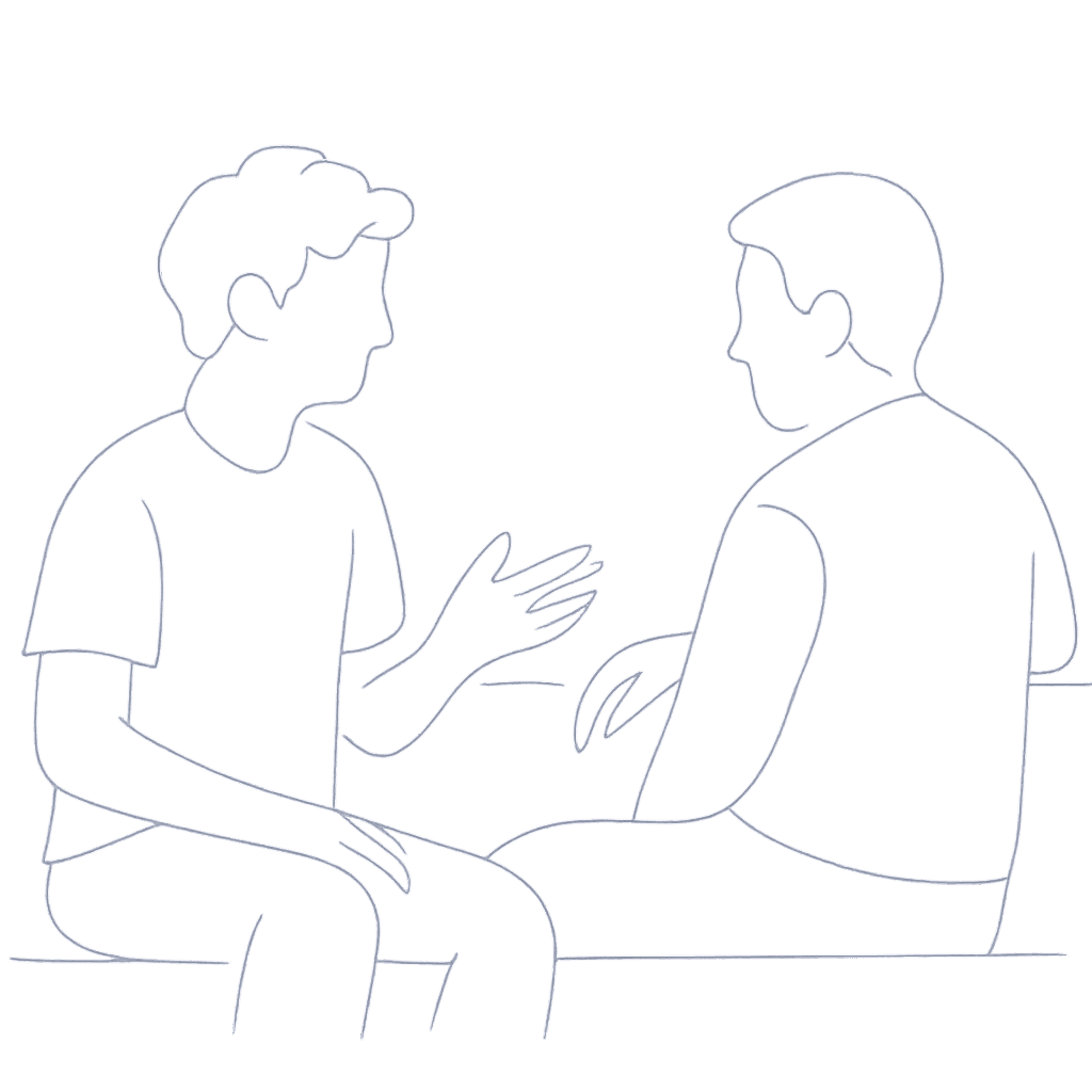 erwachsene abbildung einer grafik für die integrativo seite