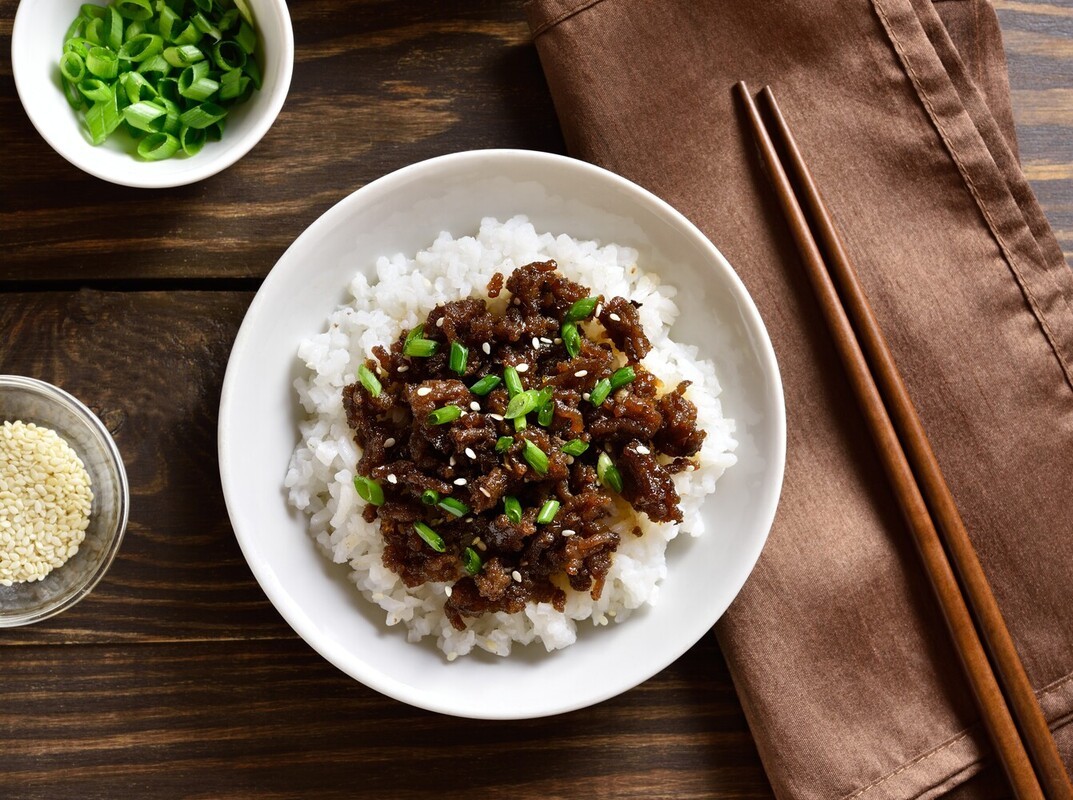Korean beef meal prep
