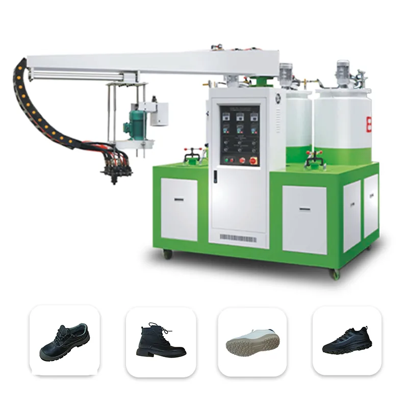 PU 3-color pouring head for multi-color shoe sole production, precision mixing nozzle for footwear manufacturing equipment	