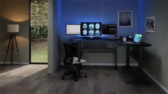 Rear view of black car