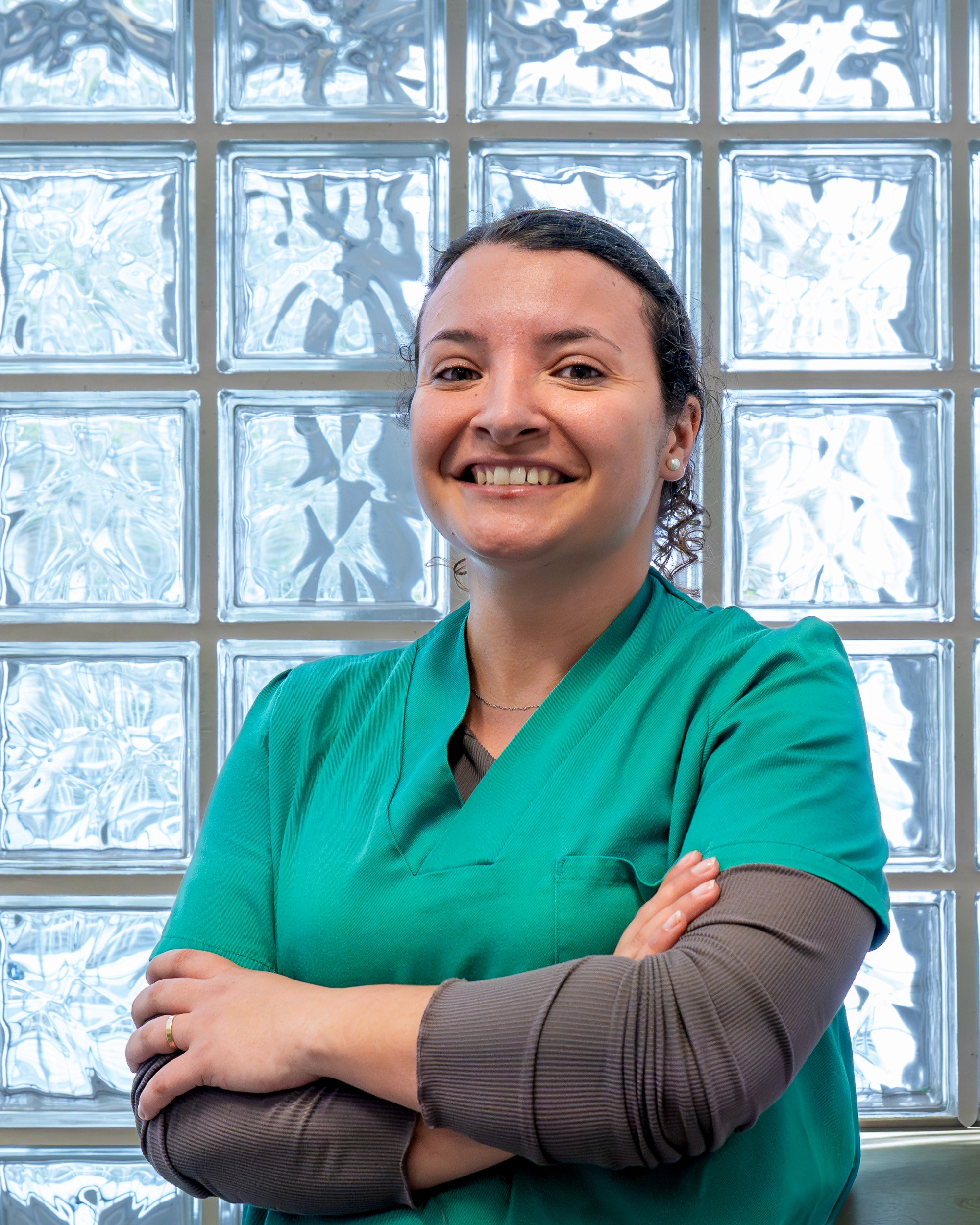 Marlene, assistente dentária na Clínica Helena Arruda