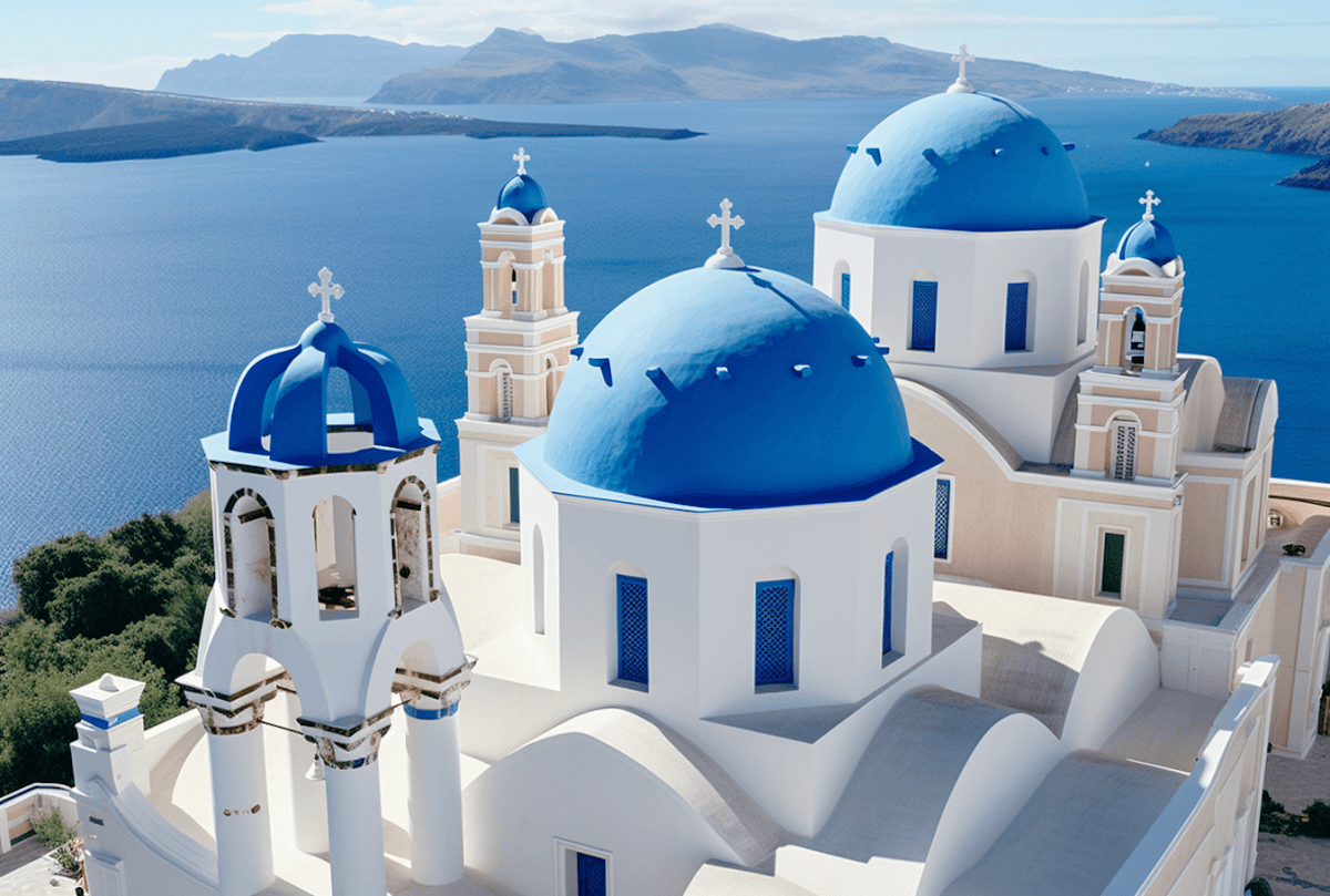 trees and mountain at sunrise