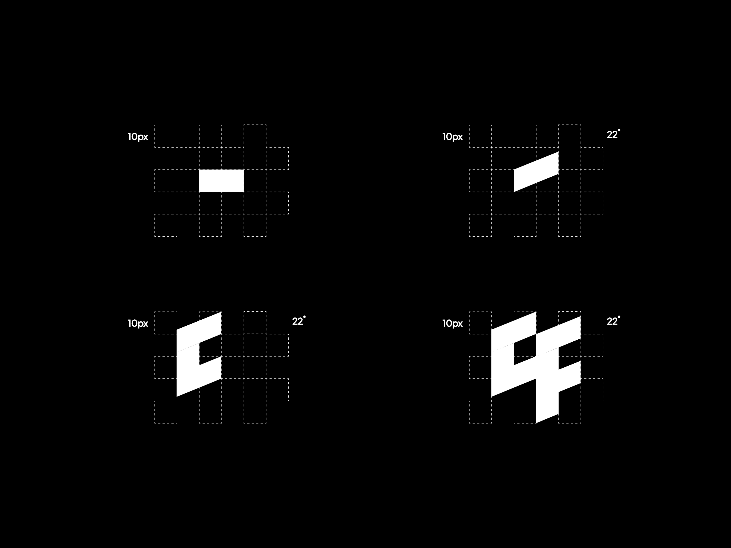 Codefield, logo grid