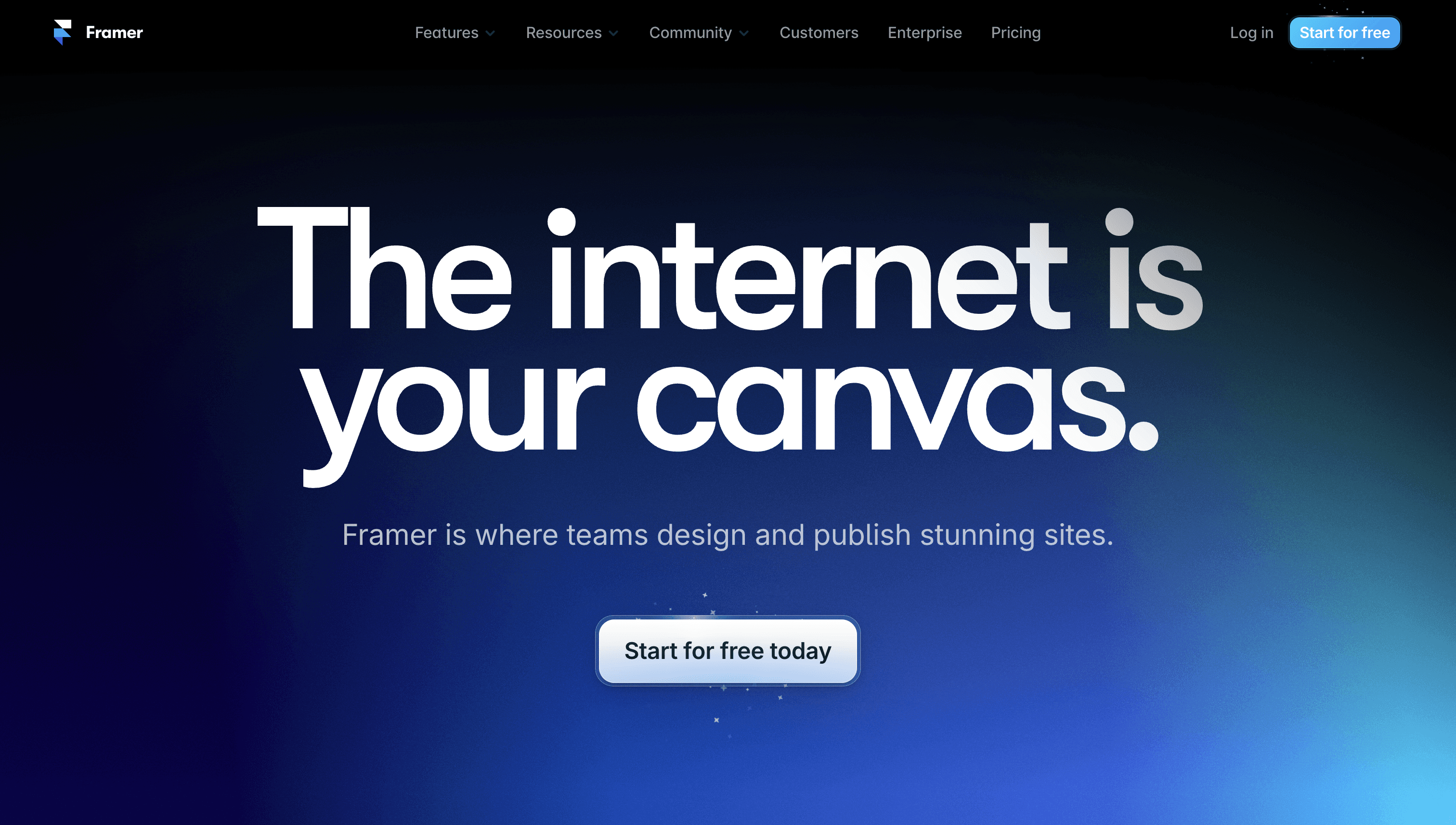 Framer Web Screenshot