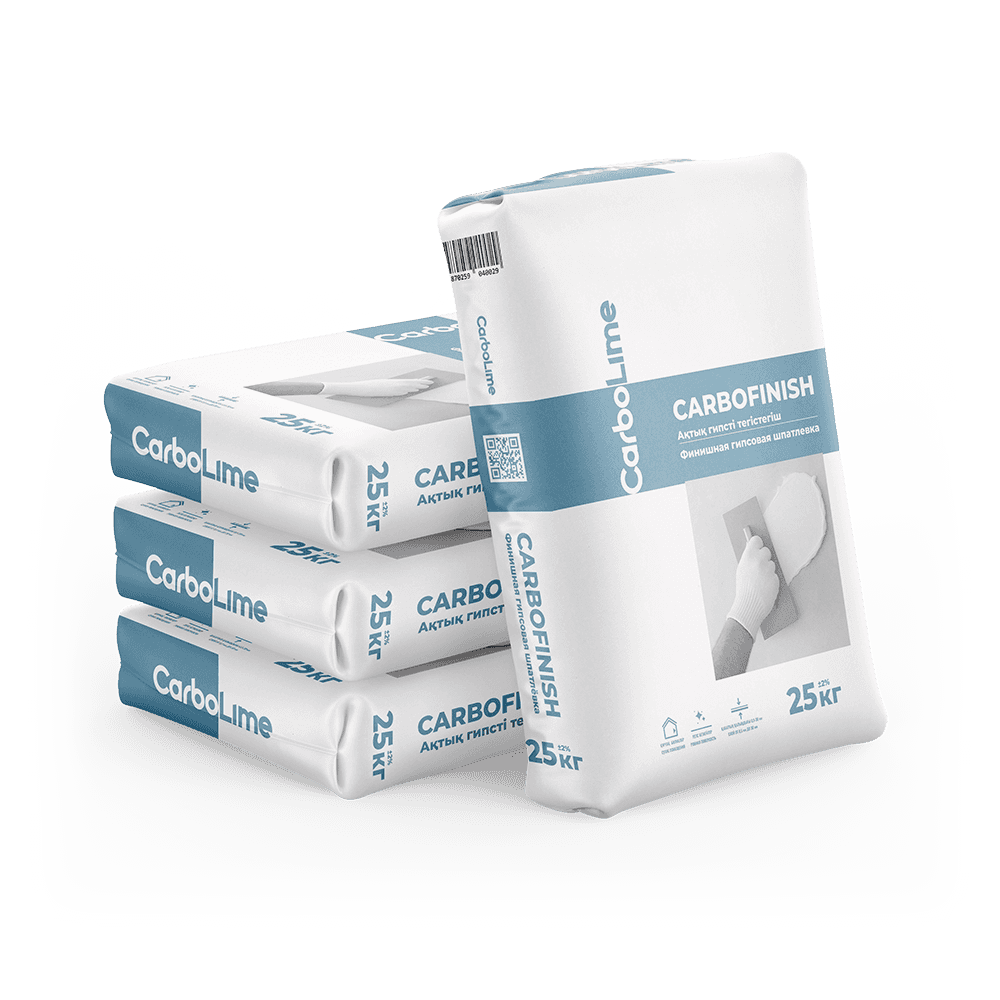CarboLime CarboFinish финишная шпаклёвка для идеально белой поверхности в Казахстане