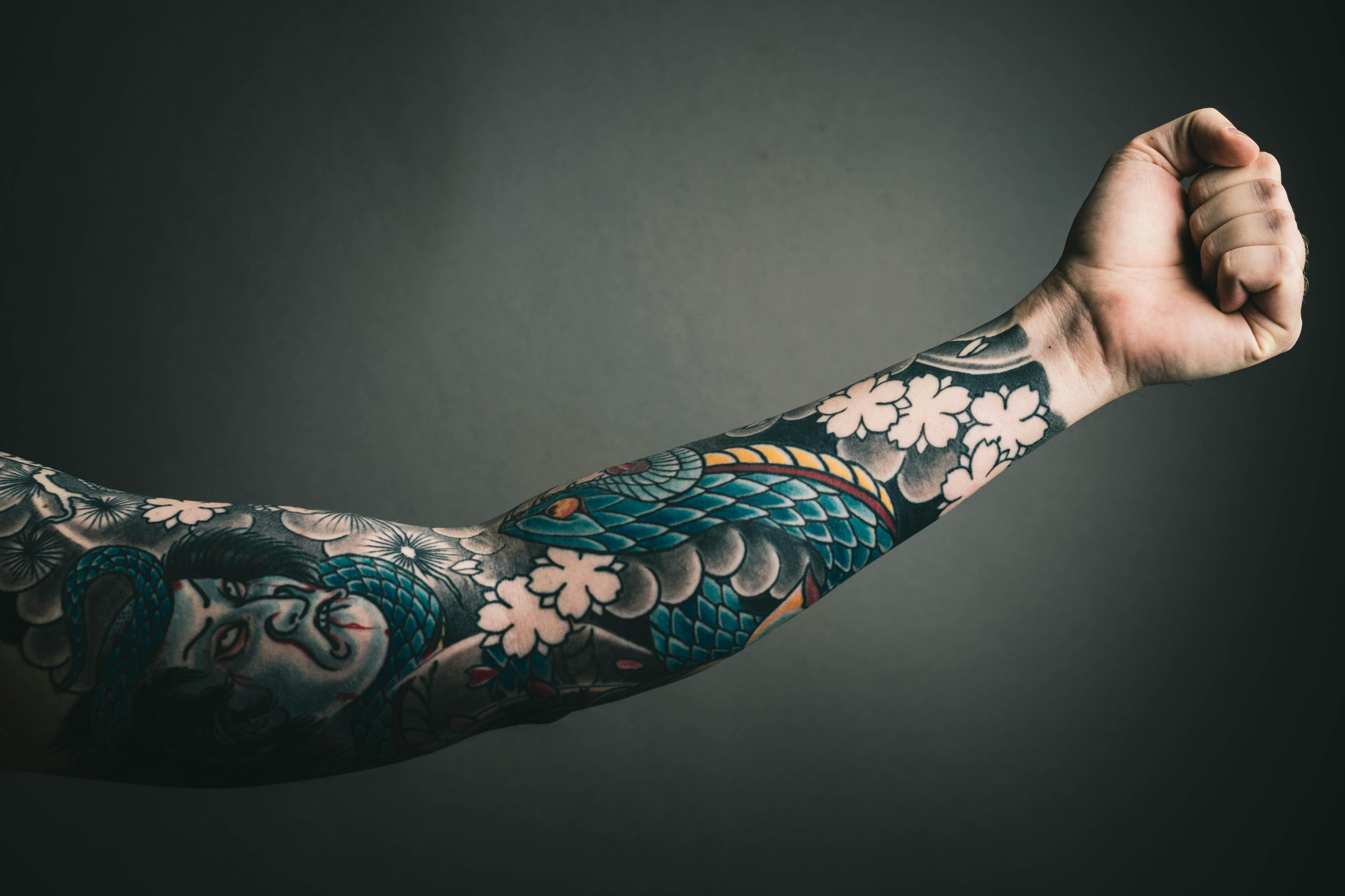 Full Japanese Style Sleeve tattoo