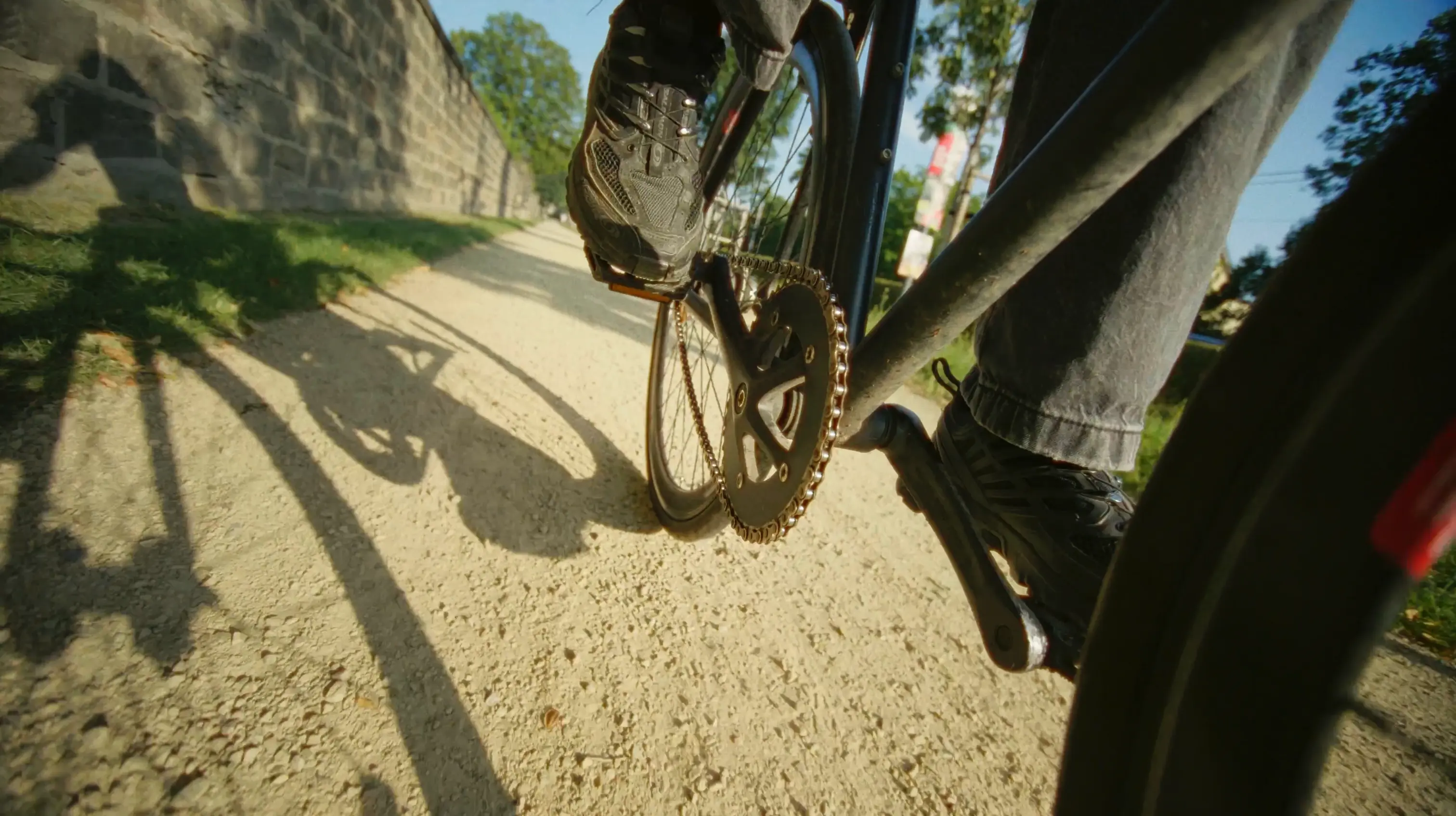 videoproduktion dresden fahrrad auf fahrradweg