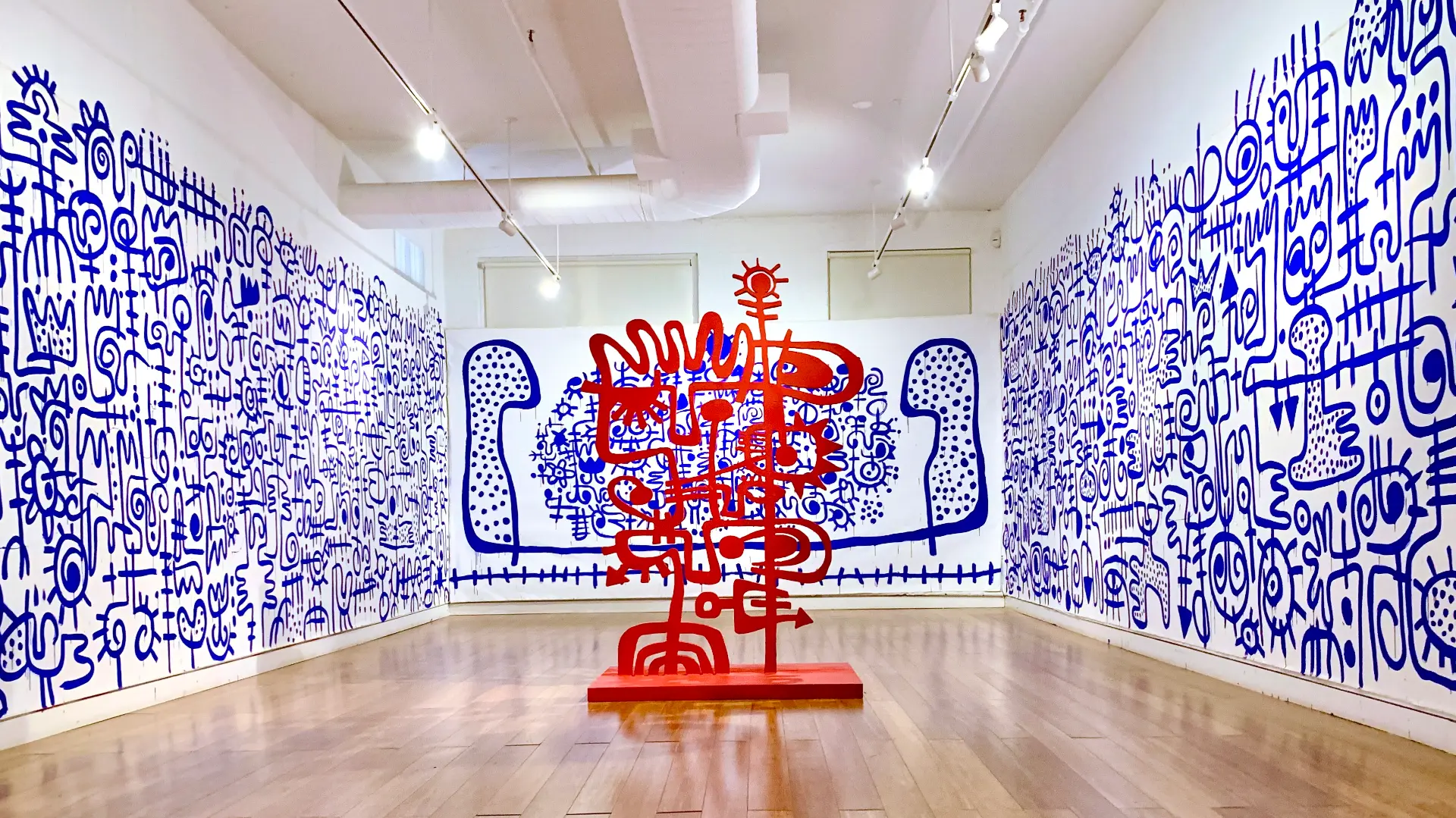 The Prophet, c.2019,
painted steel,
Size: 6feet. In collection of Kiran Nadar museum, New Delhi