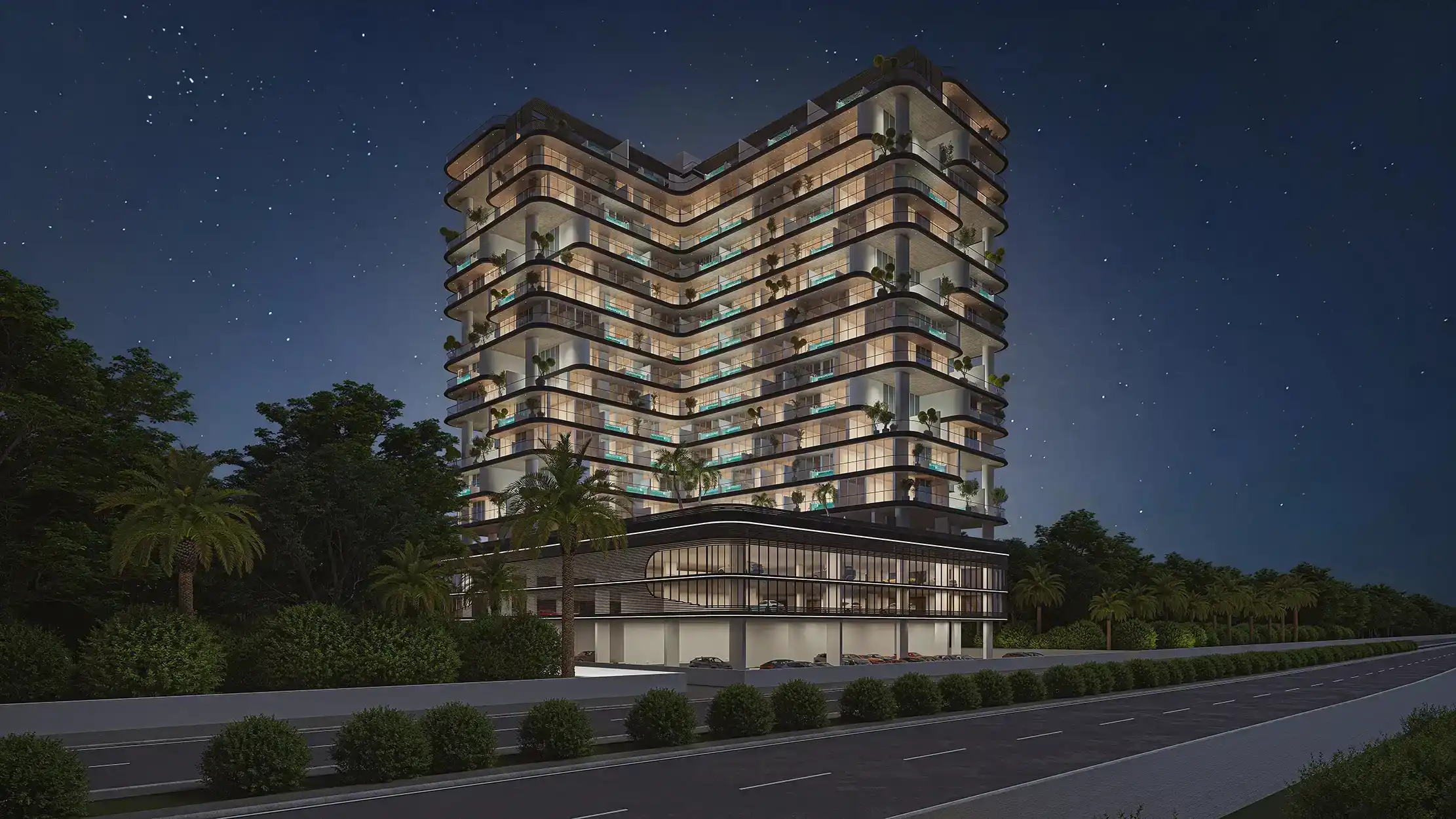 Barari Palace is a boutique residential development in Majan, Dubailand.