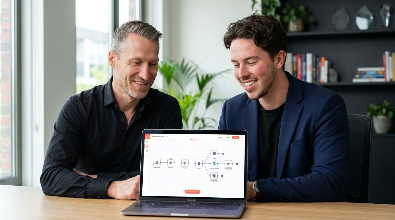 Bij klant A.R.E. Audit & Advisory