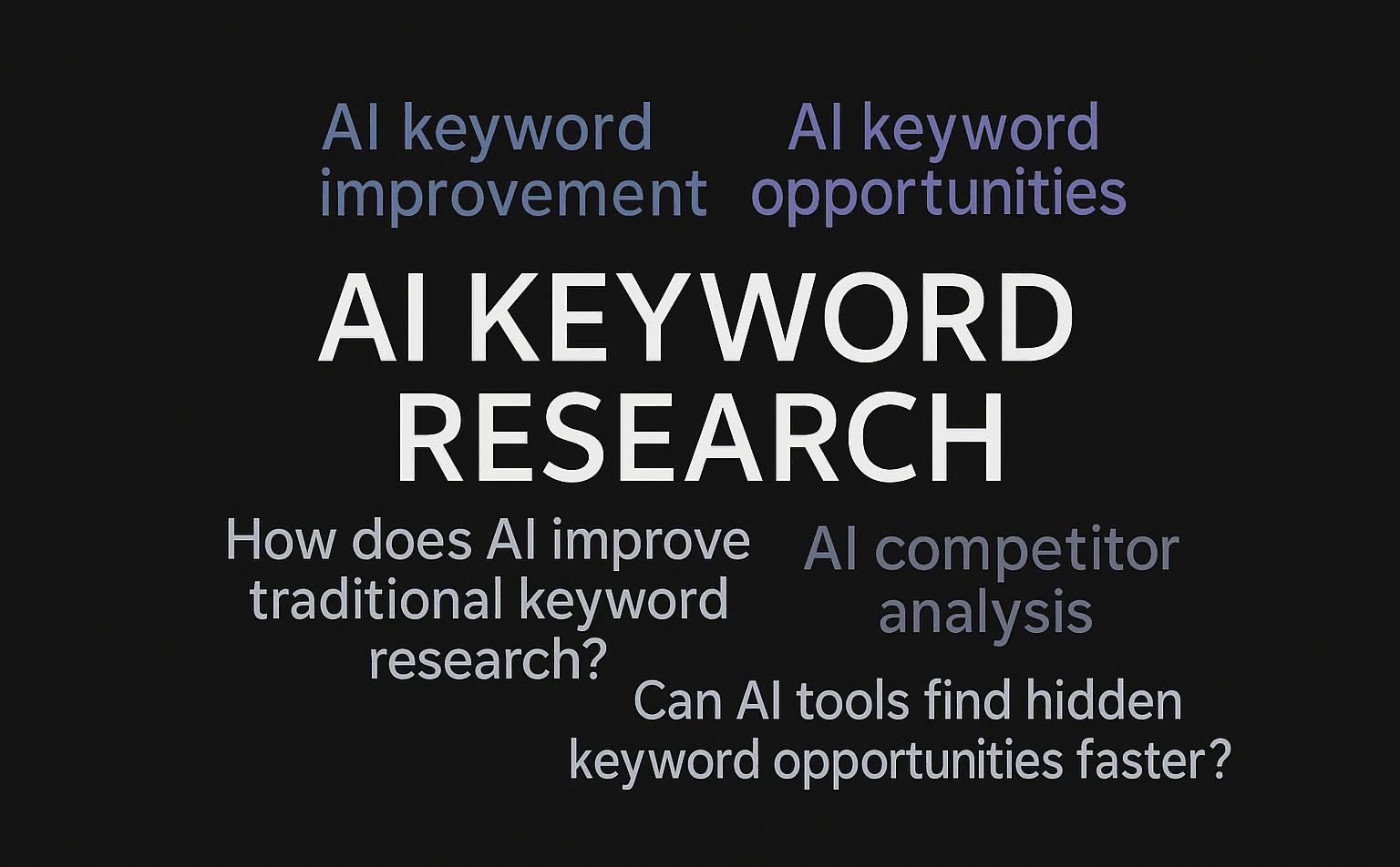 AI keyword research