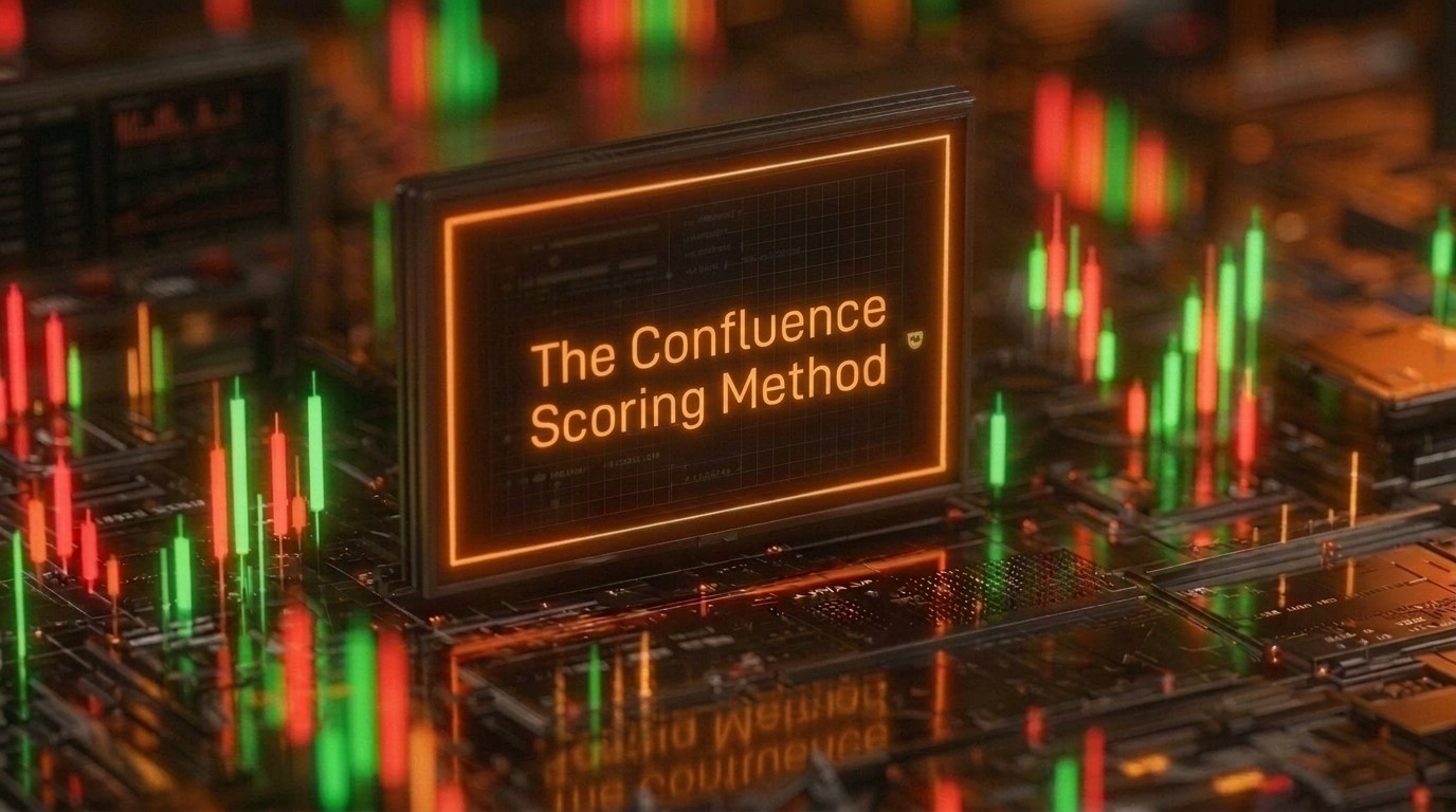 Confluence scoring across five independent signal categories
