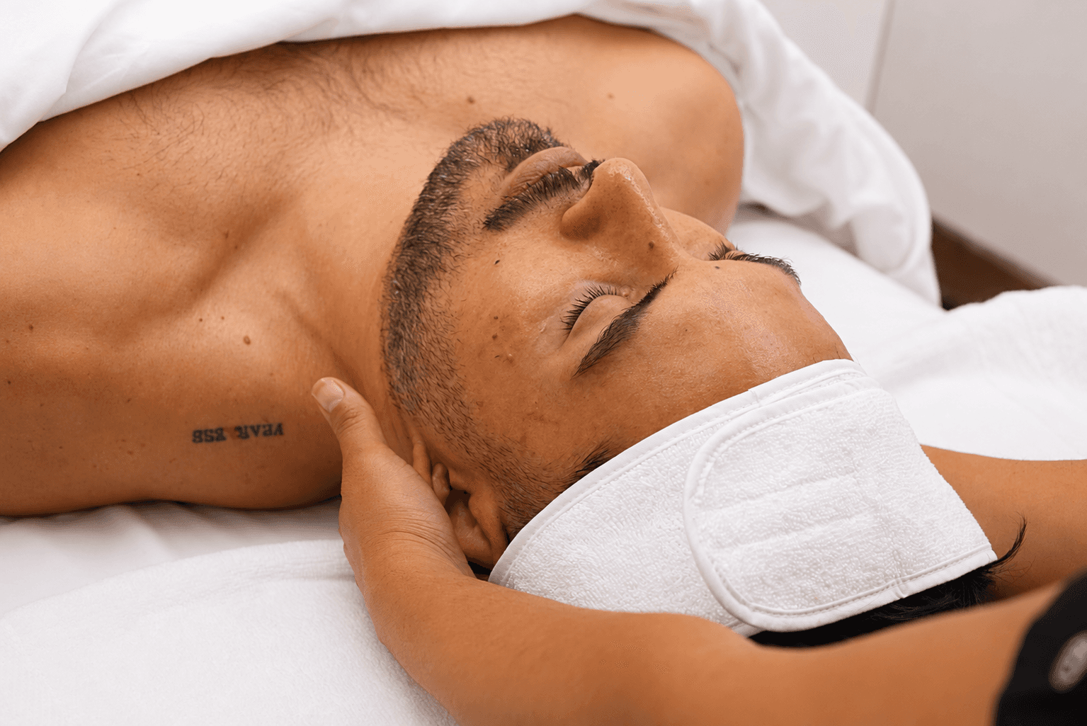 Tratamiento facial relajante