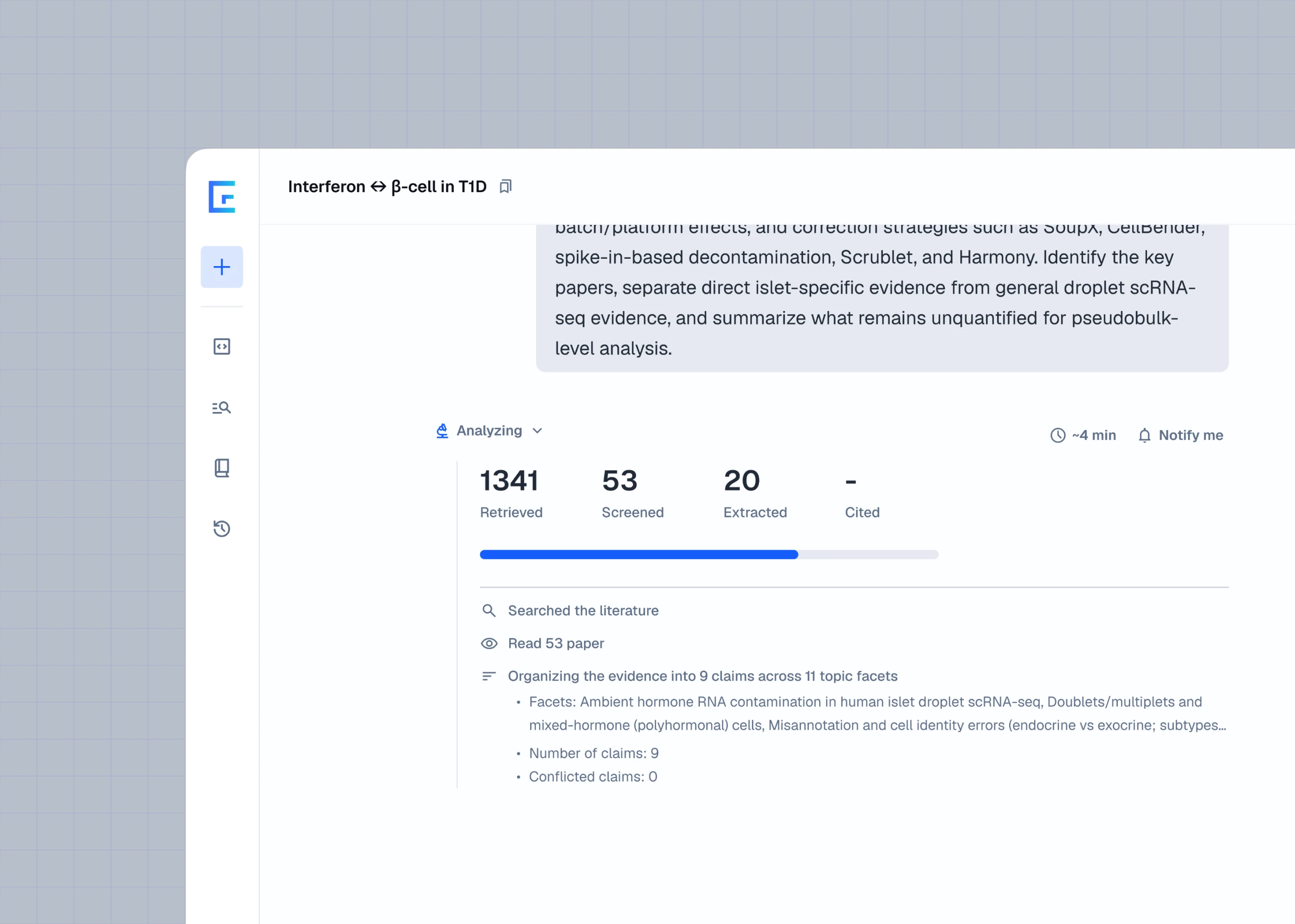 Making 8 to 15 minutes of agent reasoning legible enough to trust