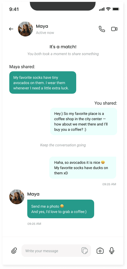 App screen