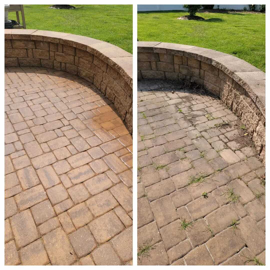 Cement Before and After