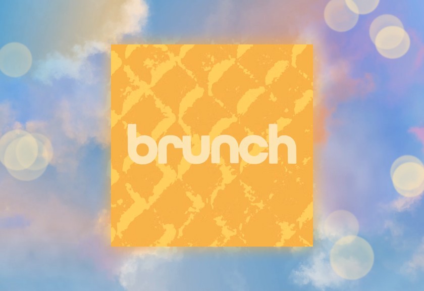 igital baby shower invitation with a dreamy pink and purple gradient background and a vintage-style “Baby Shower” card with a bow in the center.