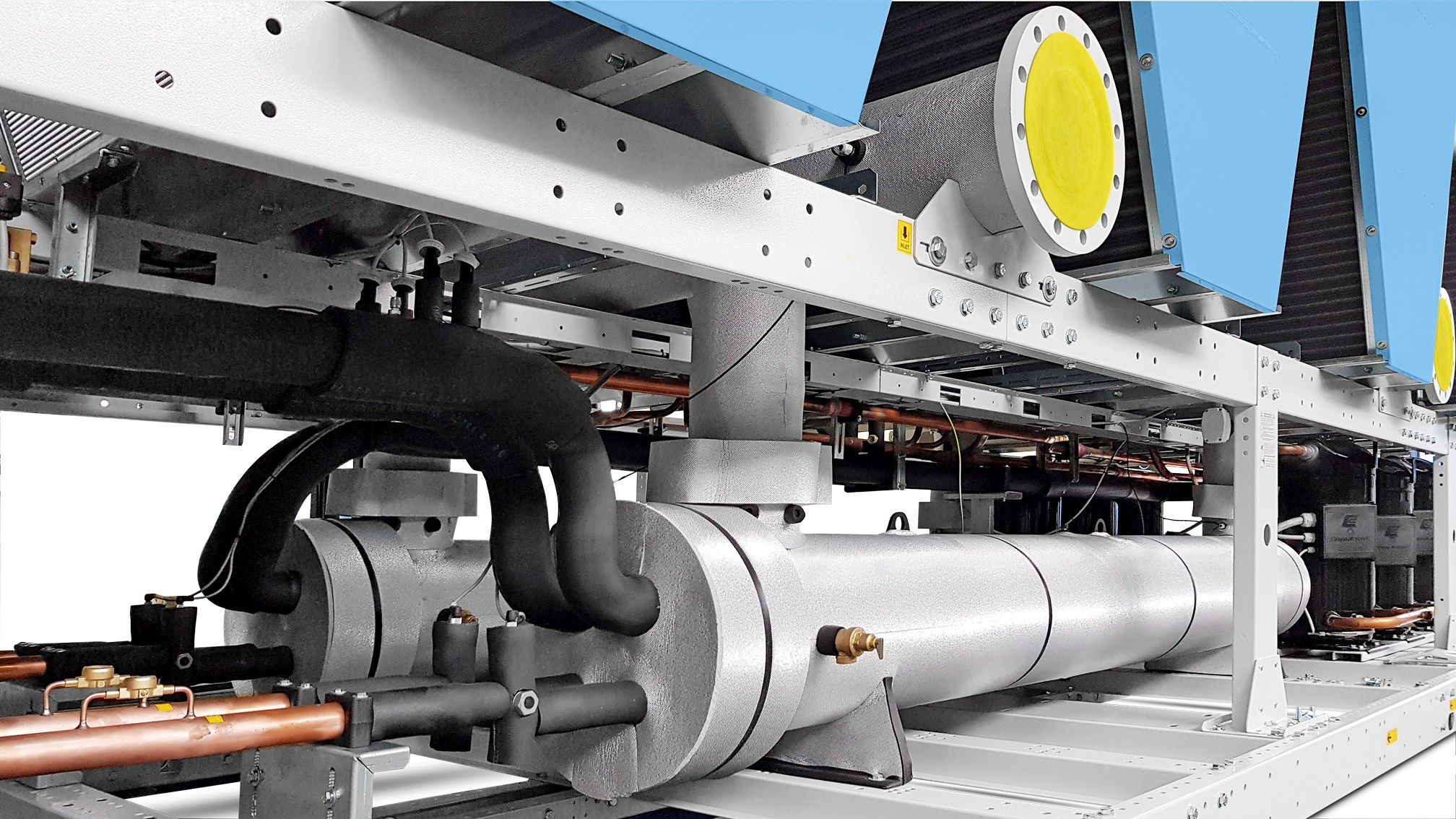 agregat wody lodowej z bliska