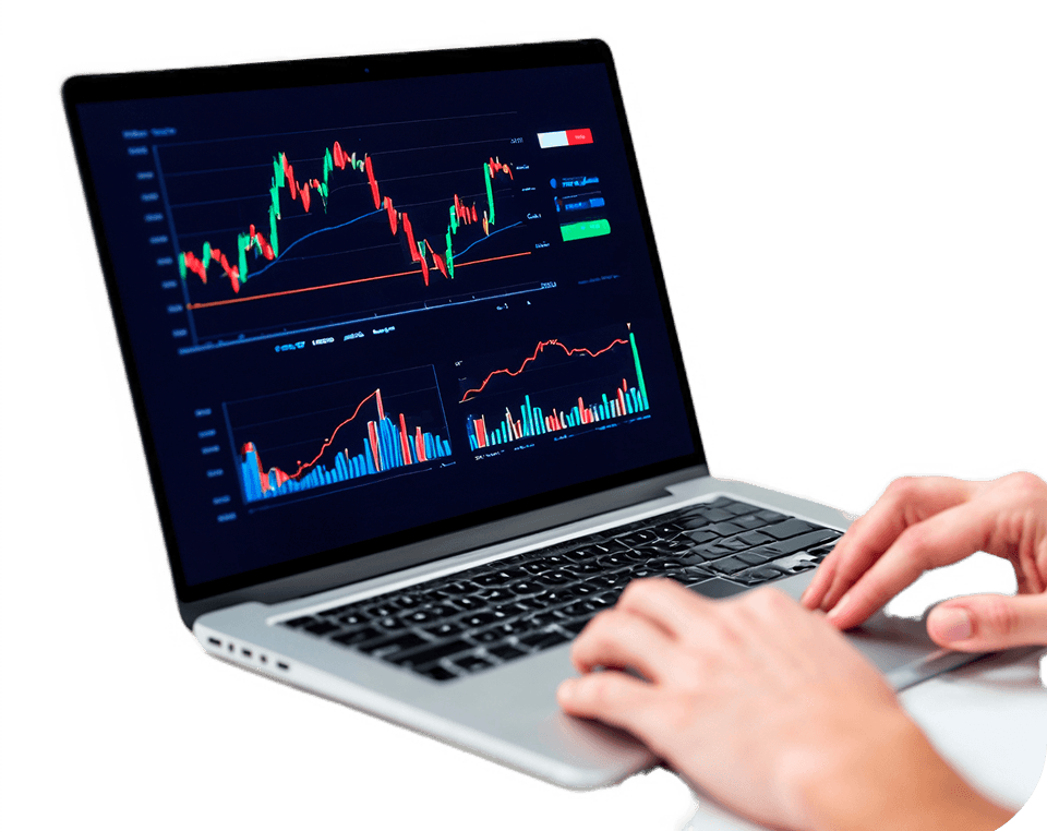 Clario cashflow overview card displaying income and expense trends over the past 7 days with a line chart.