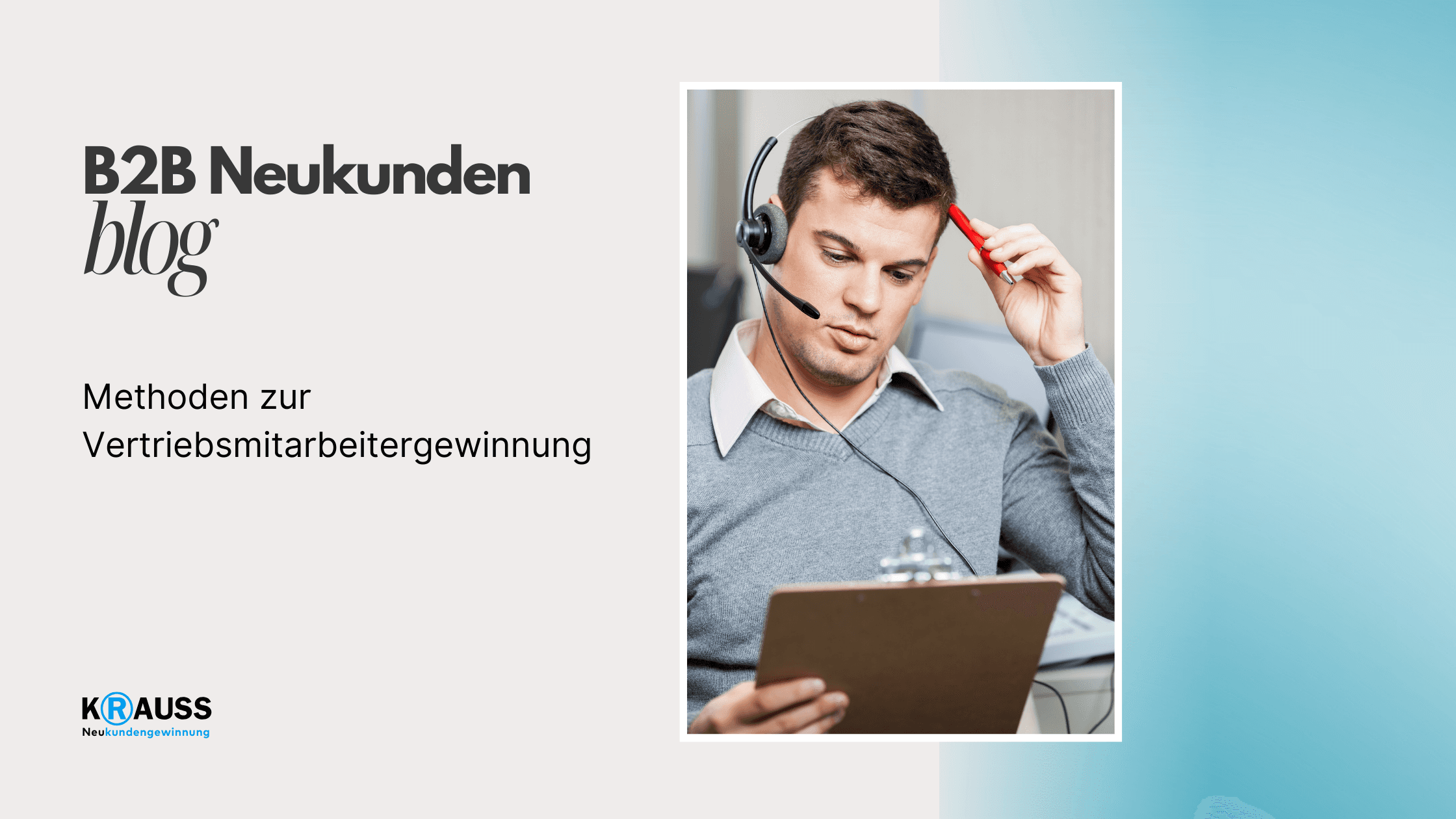 KRAUSS Neukundengewinnung
