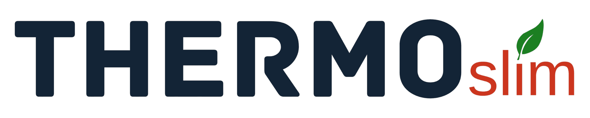 Logo THERMOslim, farbig mit Komnination aus Blau, Rot und Grün